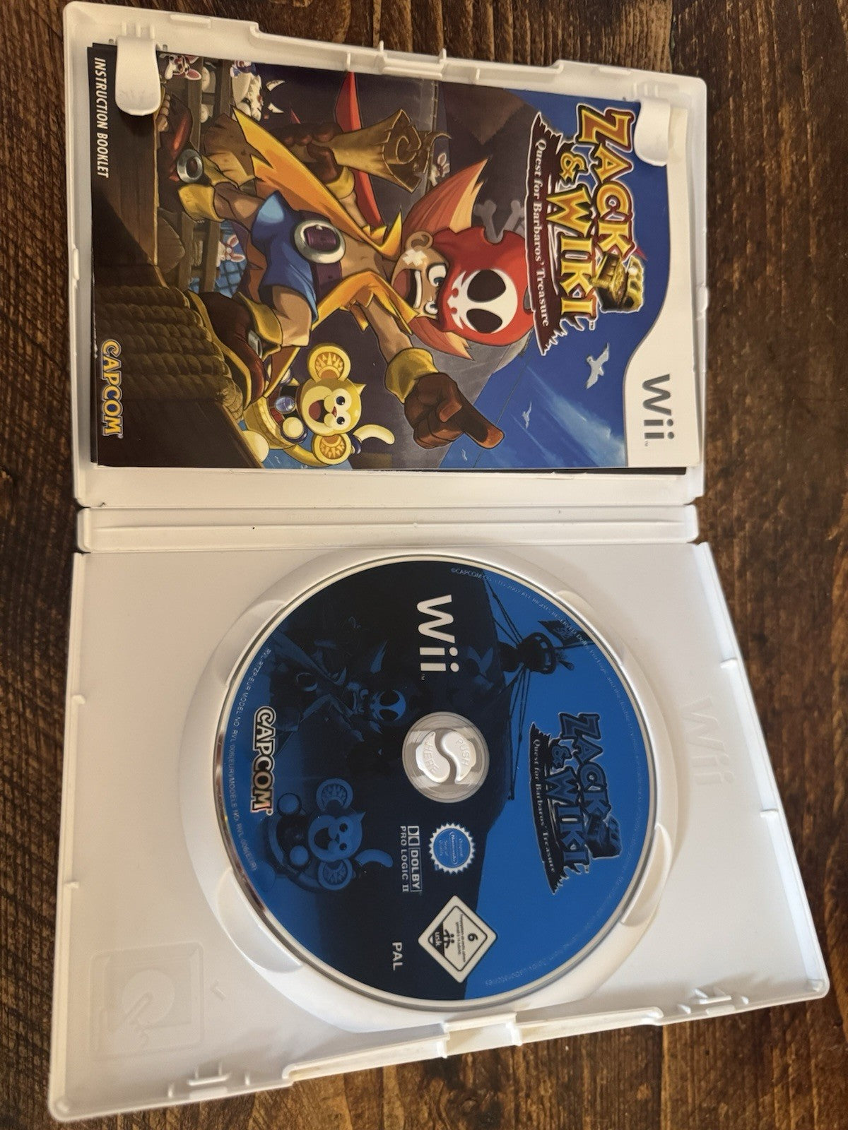 Zack & Wiki: Quest for Barbaros' Treasure (Nintendo Wii, 2008)