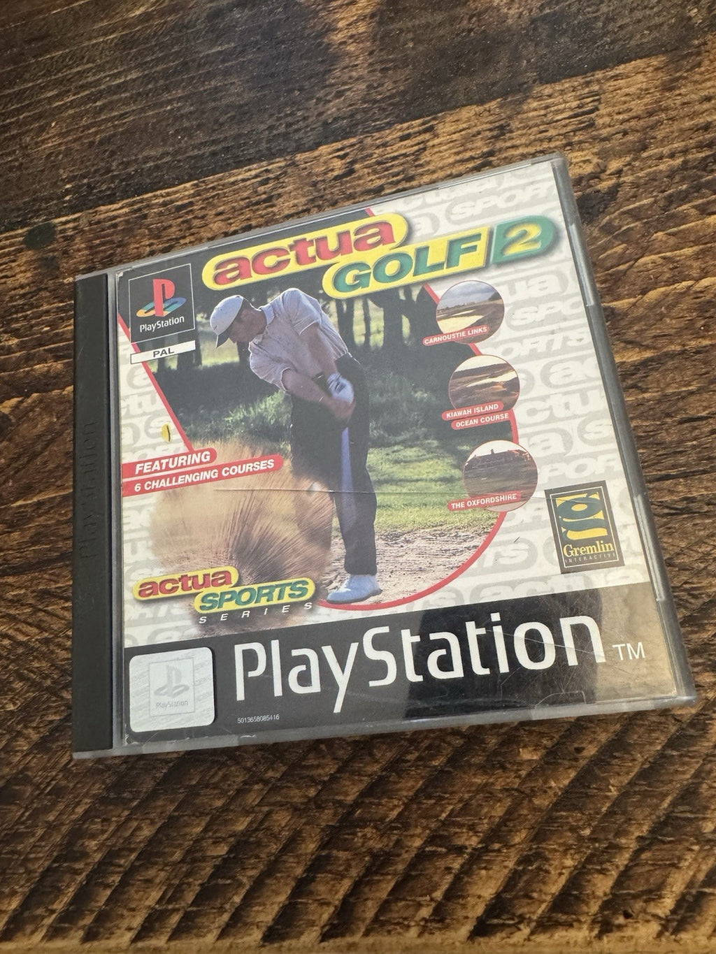 Sony PlayStation 1 Actua Golf 2 Video Game