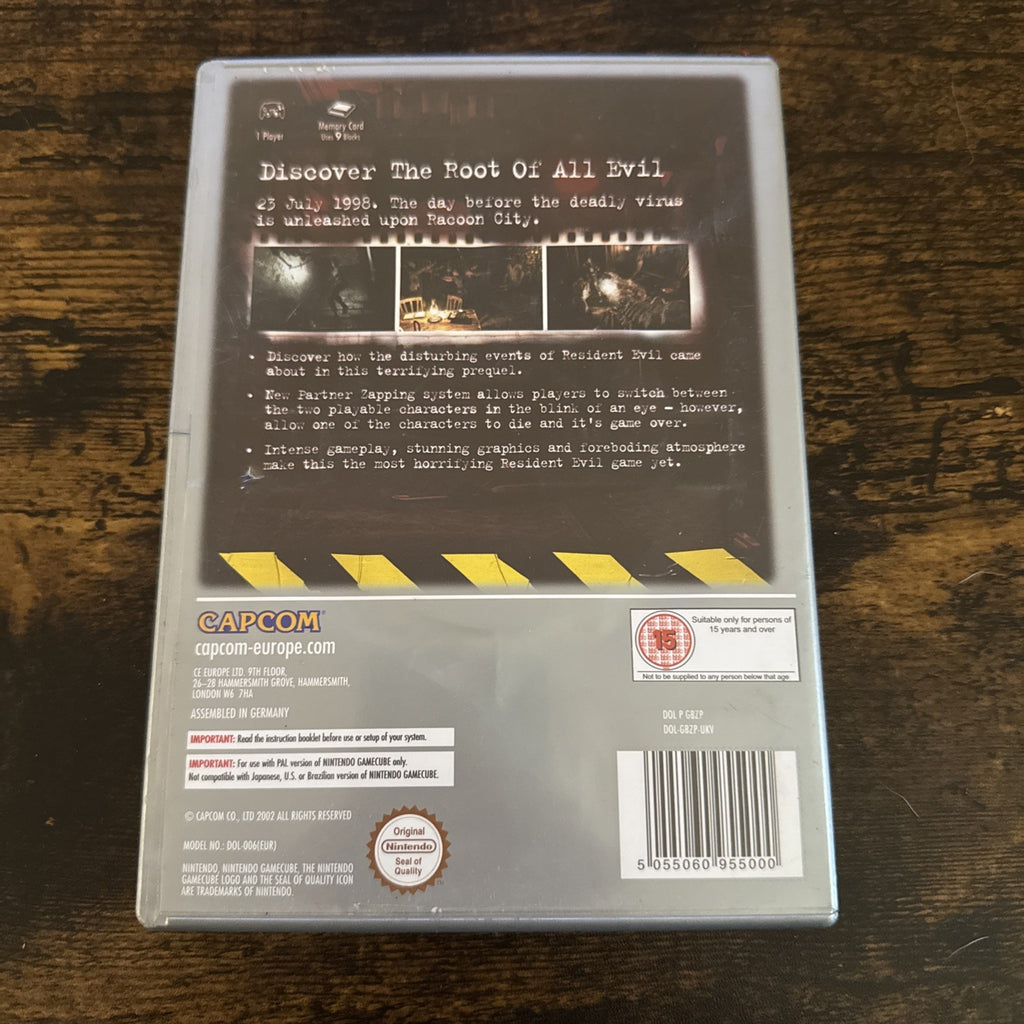 🎮 Nintendo GameCube: Resident Evil Zero ✅ Complete | Tested 💿