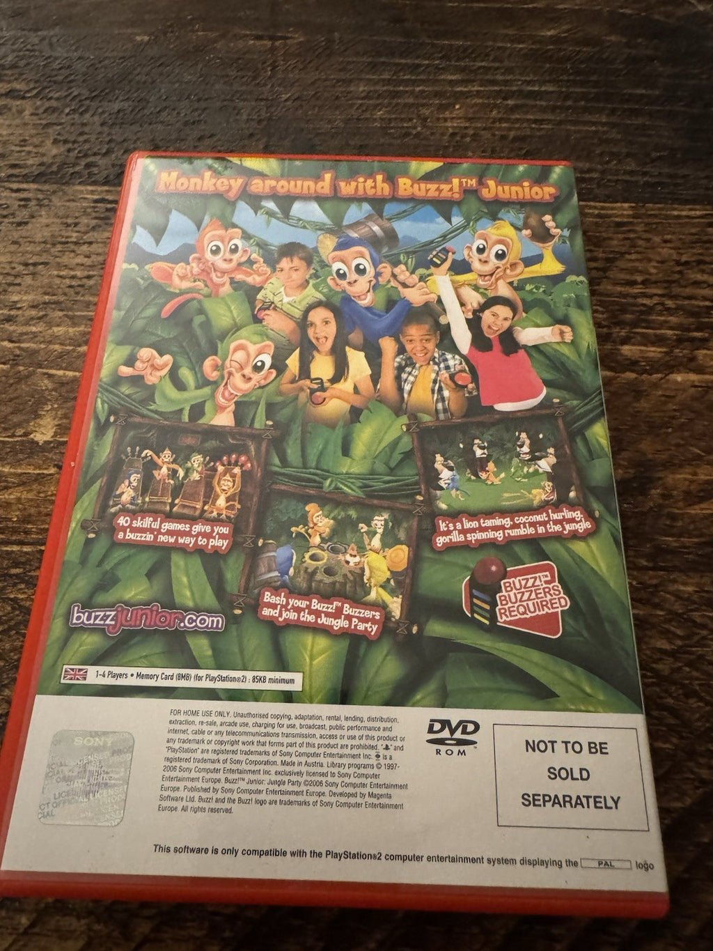 🎮Buzz! Junior: Jungle Party (PlayStation 2, 2006)🎮