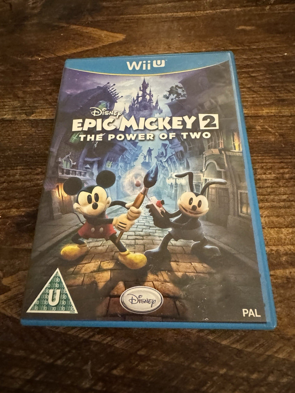 🎮🌟 Nintendo Wii U Disney Epic Mickey 2 🐭💫