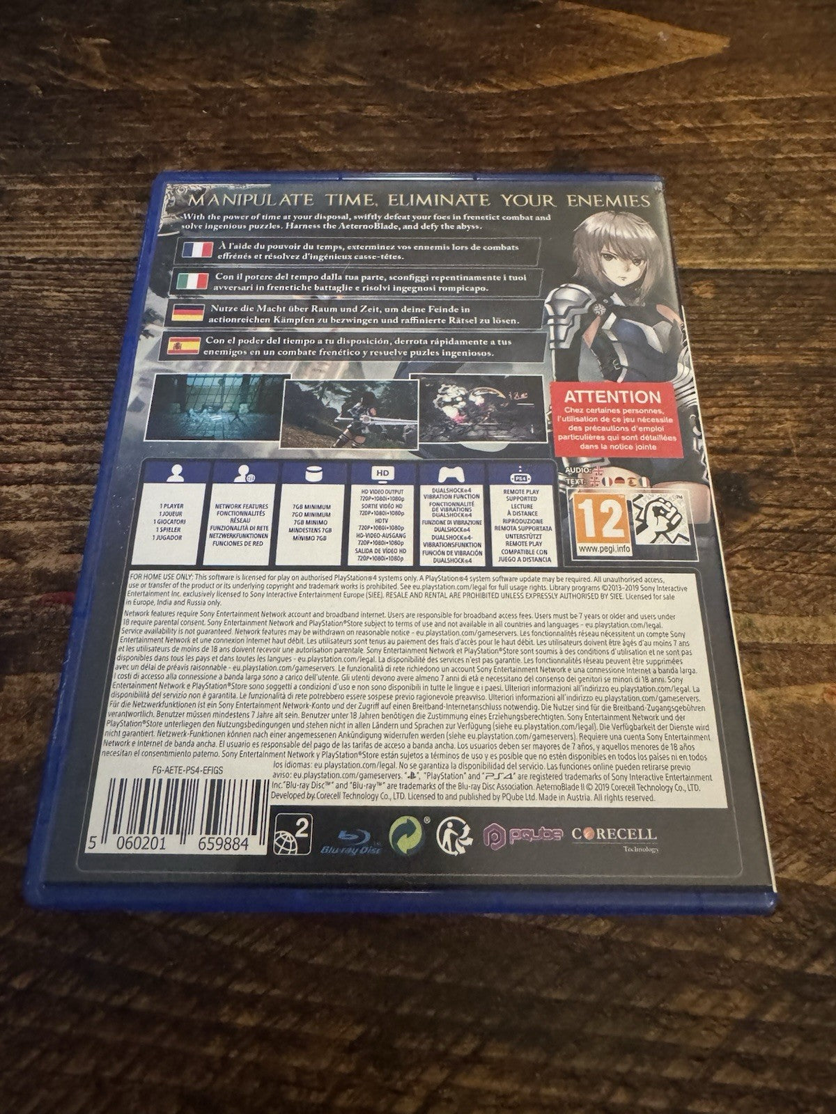 🎮 Sony PlayStation 4 AeternoBlade 2 Game
