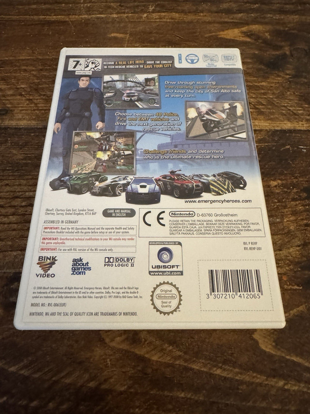 🎮 Emergency Heroes (Nintendo Wii, 2008) 🎮