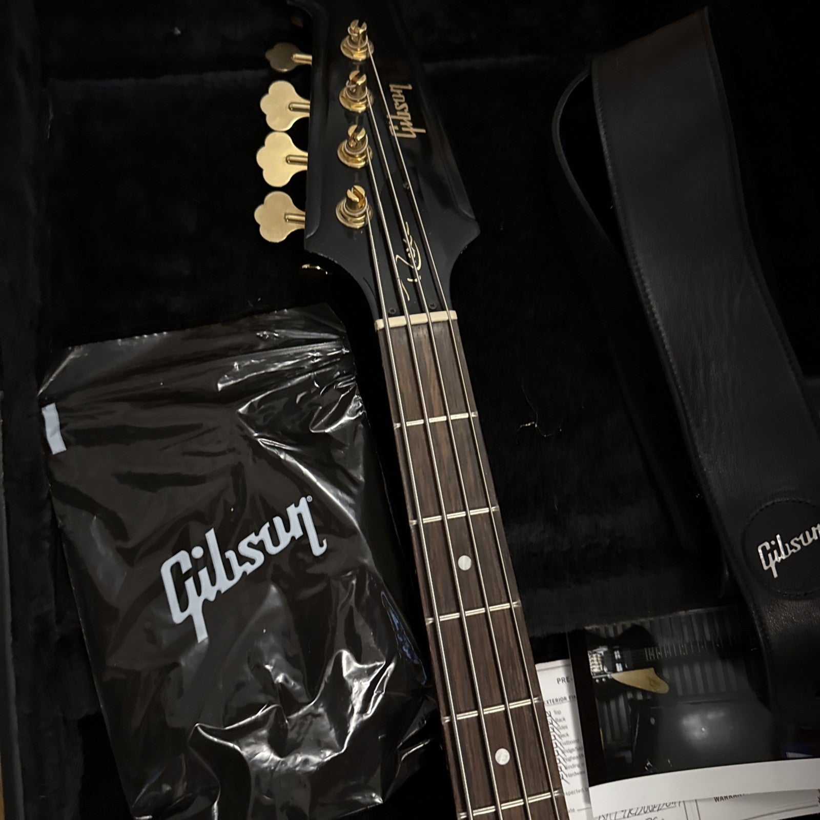 GIBSON Thunderbird Rex Brown Bass - Opened Never Used 