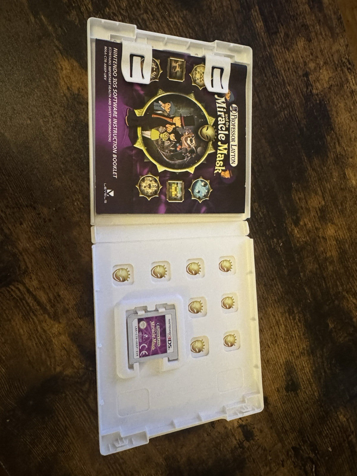 🎮 Professor Layton and the Miracle Mask (Nintendo 3DS, 2012) - European Version