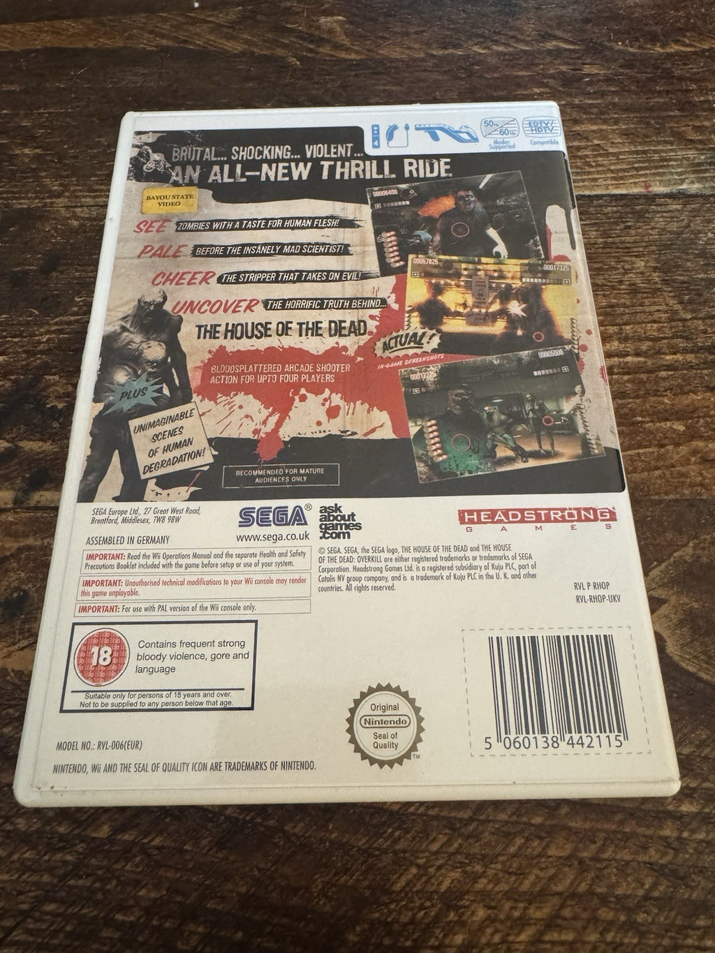 The House of the Dead: Overkill (Nintendo Wii, 2009)