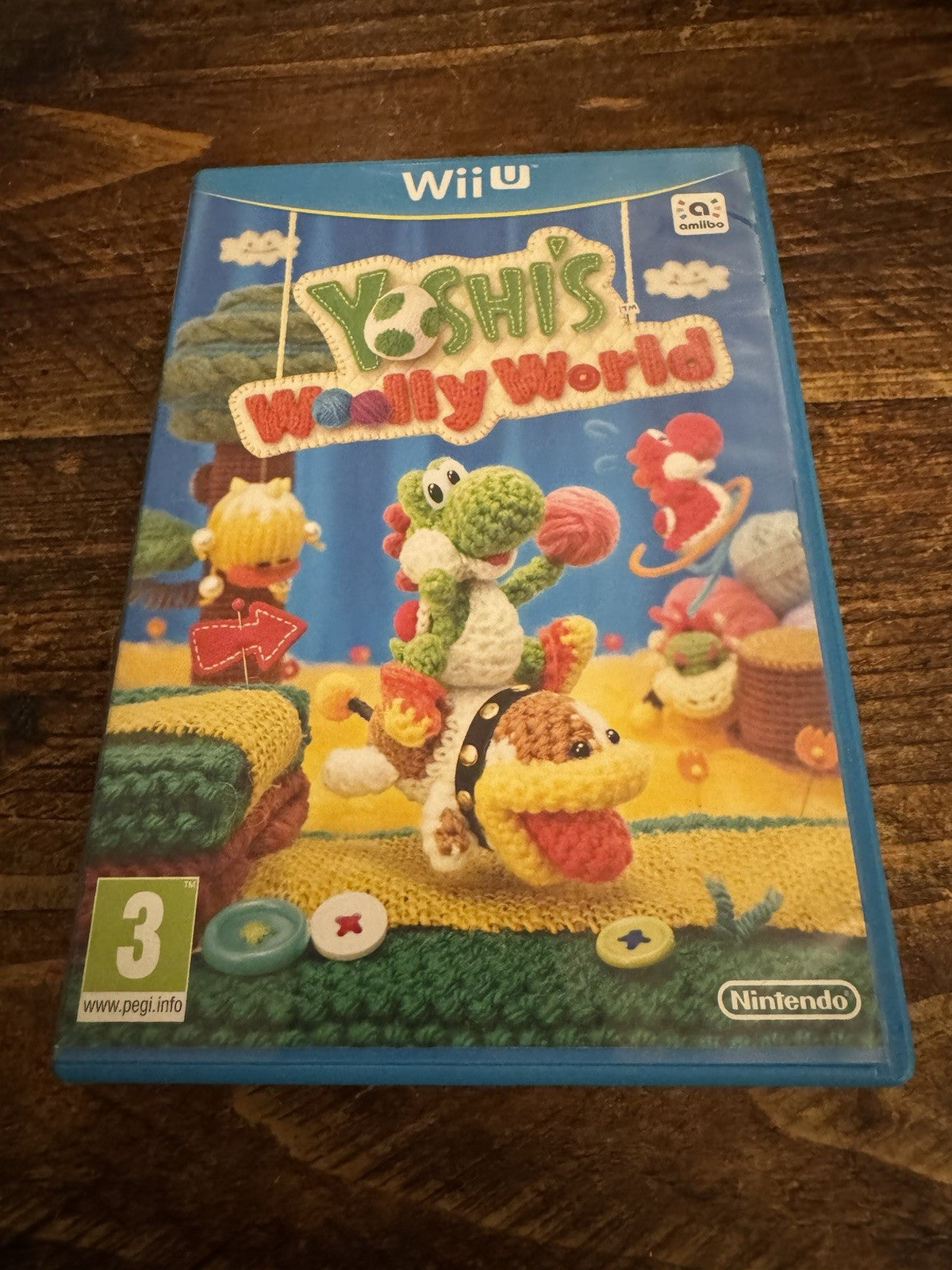 🎮💫Yoshi's Woolly World (Nintendo Wii U, 2015)🌟🌟