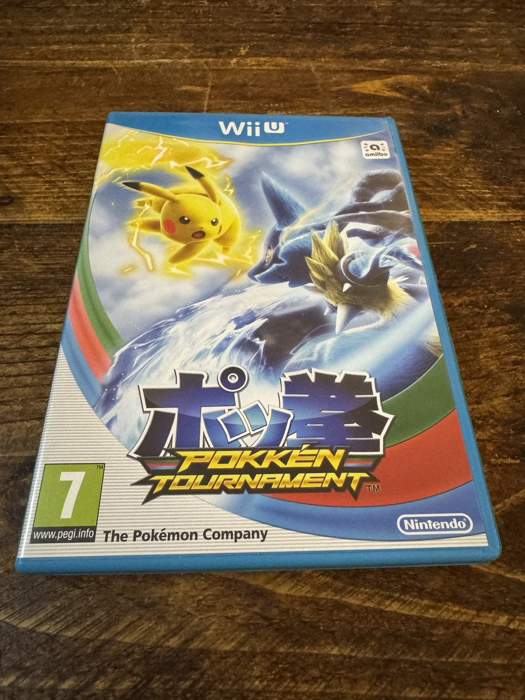 🎮 Pokémon - Pokken Tournament (Nintendo Wii U, 2016) ⚡️⚡️