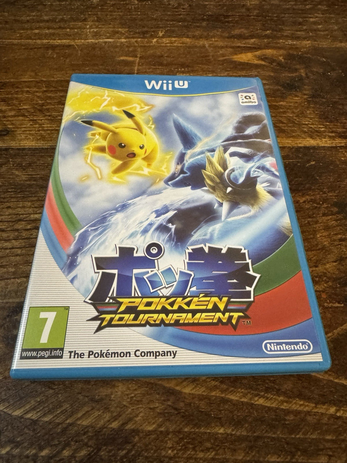 🎮 Pokémon - Pokken Tournament (Nintendo Wii U, 2016) ⚡️⚡️