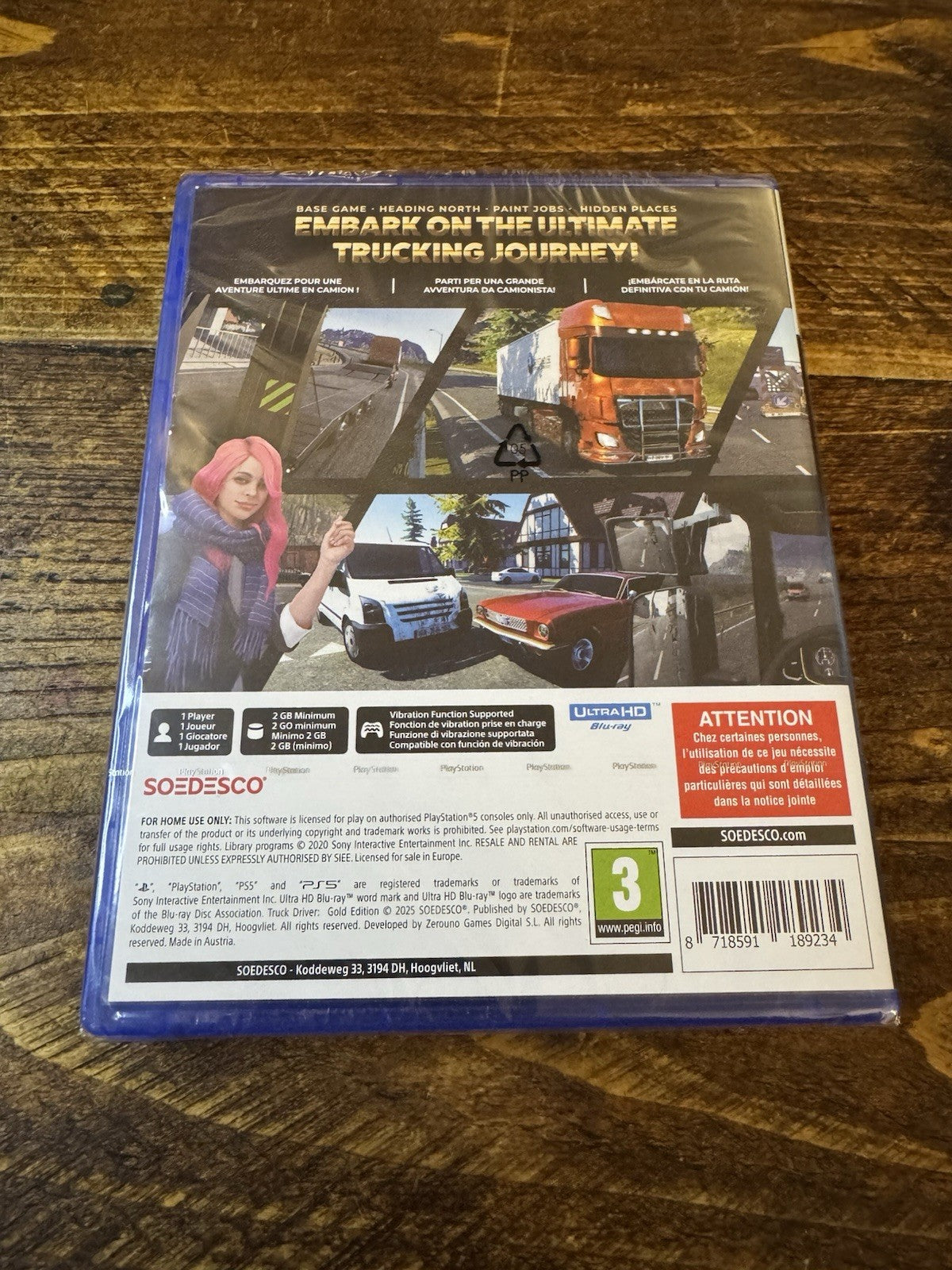 🎮 Truck Driver Gold Edition PS5 🎮 BRAND NEW SEALED