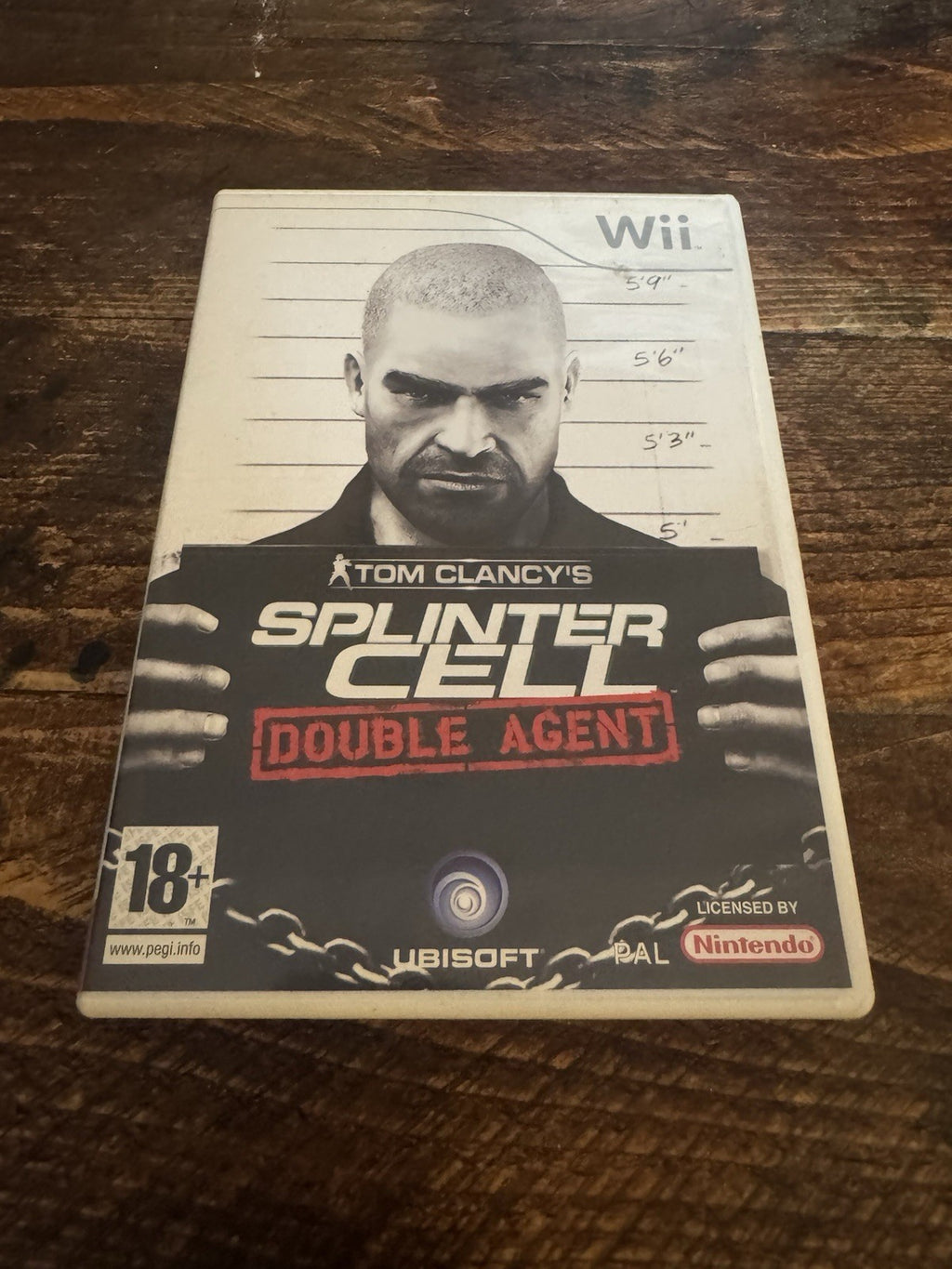 Tom Clancy's Splinter Cell Double Agent (Nintendo Wii, 2006) - European Version