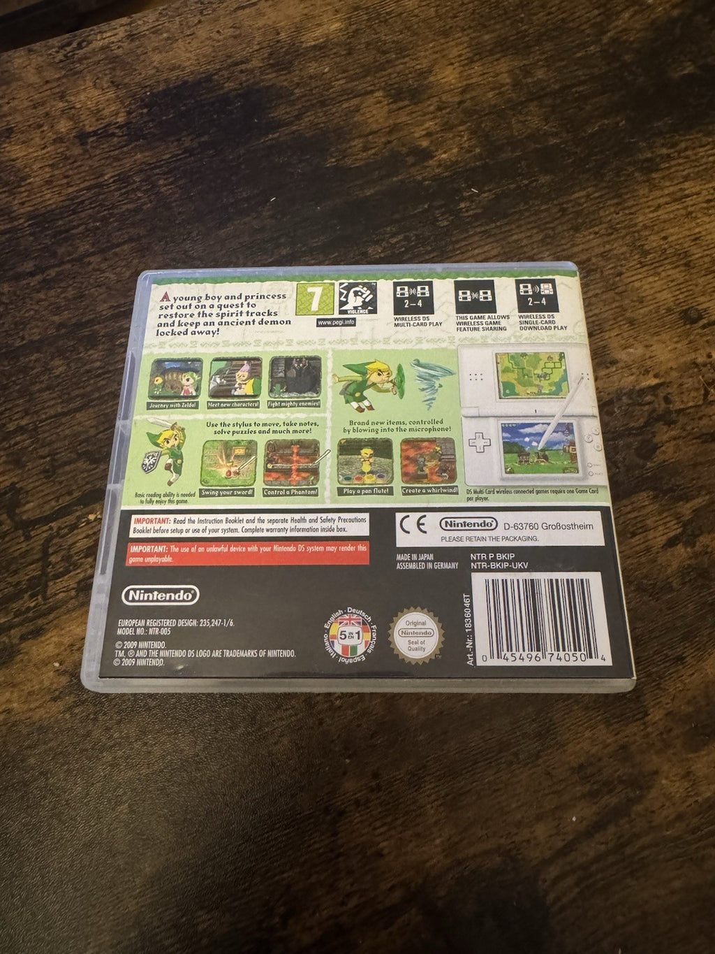 🎮🌟The Legend of Zelda: Spirit Tracks (Nintendo DS, 2009) ⚔️🛡️