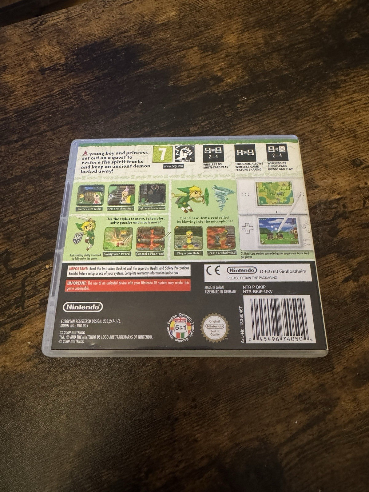 🎮🌟The Legend of Zelda: Spirit Tracks (Nintendo DS, 2009) ⚔️🛡️