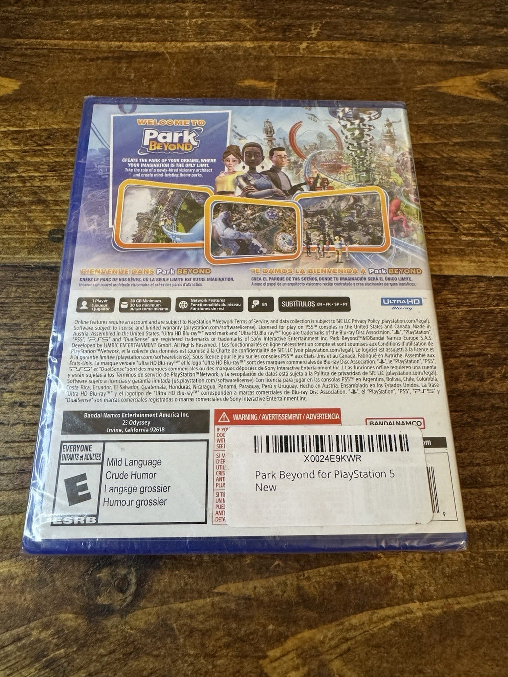🎮 Park Beyond (Sony PlayStation 5, 2023) 🎮 BRAND NEW SEALED