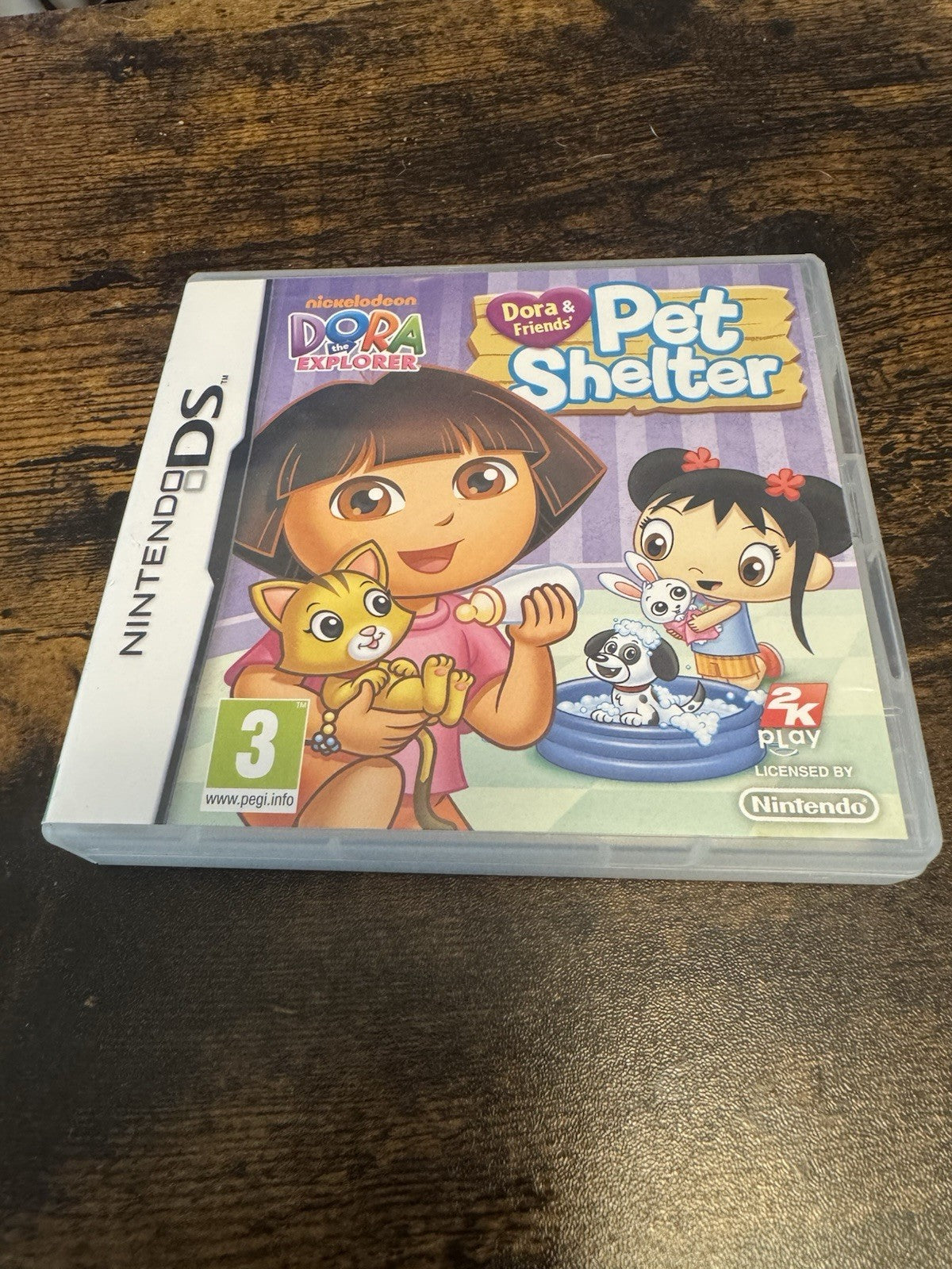 Dora & Friends Pet Shelter (Nintendo DS, 2011) - European Version