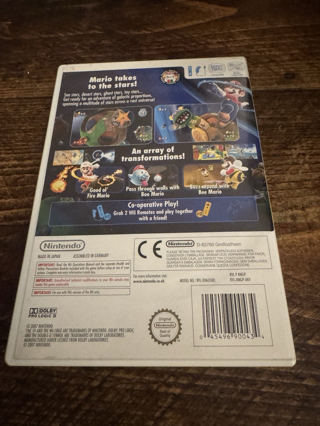 🎮🌟Super Mario Galaxy ( Nintendo Wii, 2011)💫☄️