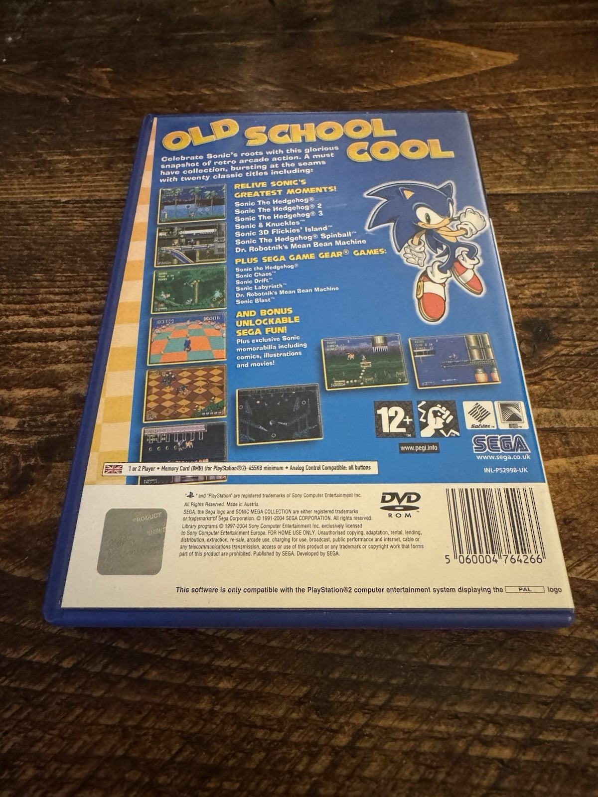 🎮 Sonic Mega Collection Plus (Sony PlayStation 2, 2006)