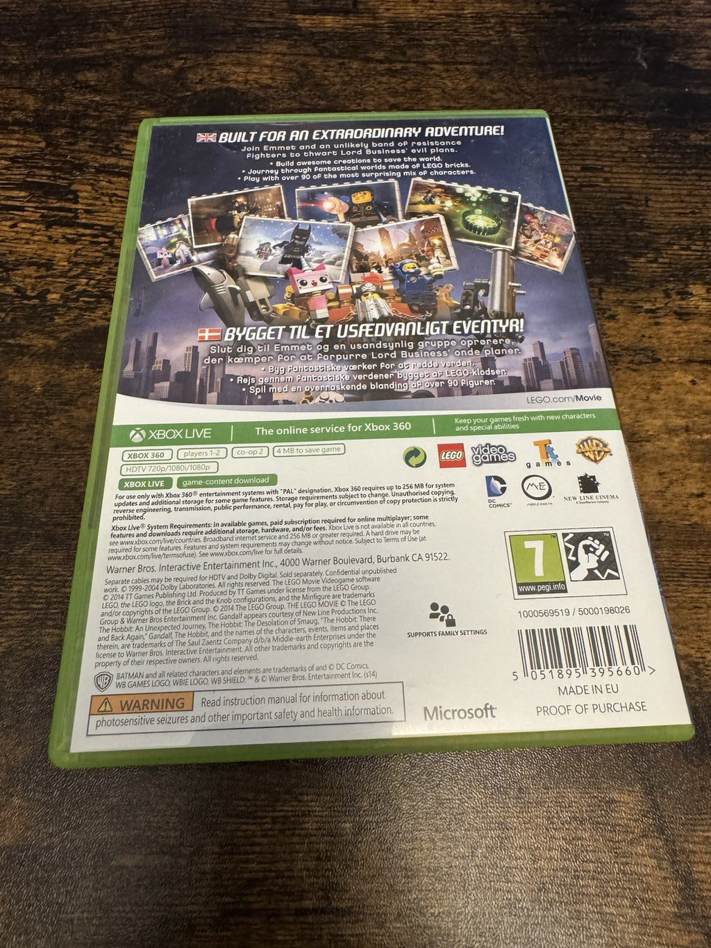 🎮 The LEGO Movie Videogame (Microsoft Xbox 360, 2014) 🎮