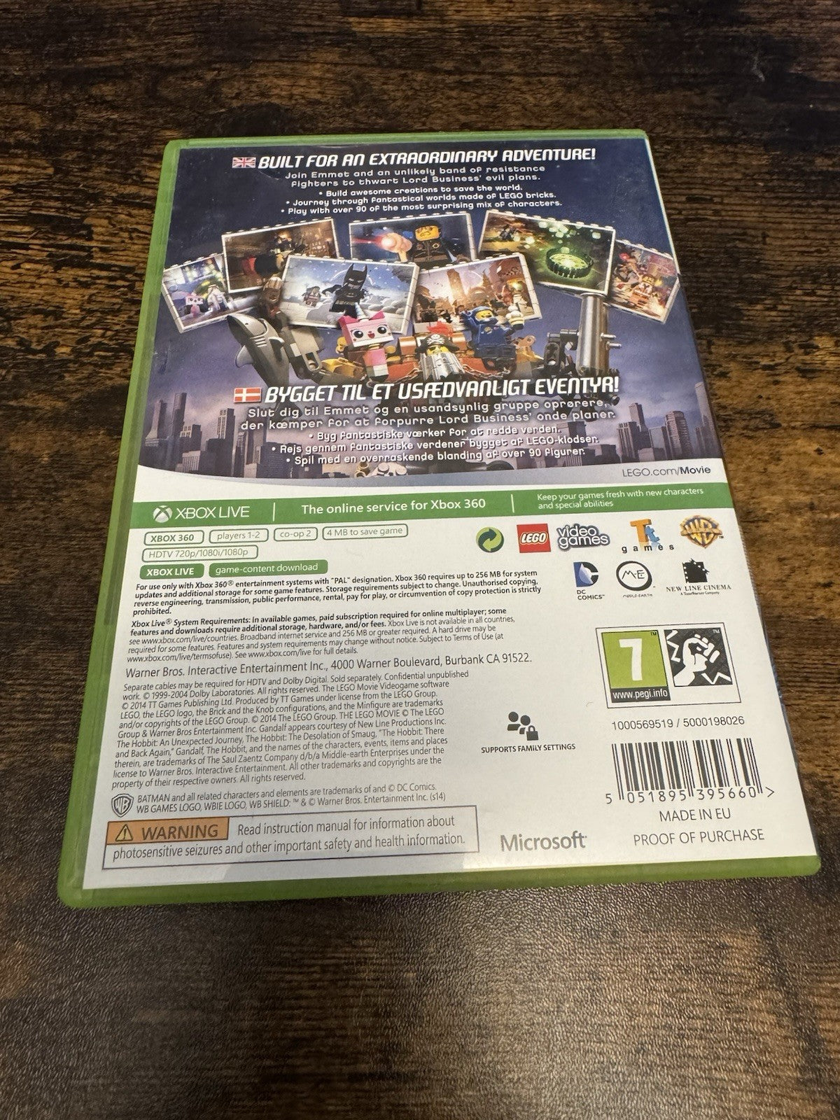 🎮 The LEGO Movie Videogame (Microsoft Xbox 360, 2014) 🎮