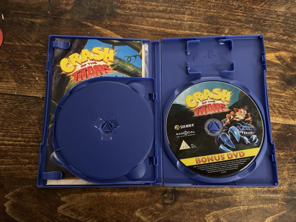 🎮Crash of the Titans Platinum (Sony PlayStation 2, 2008) 🎮