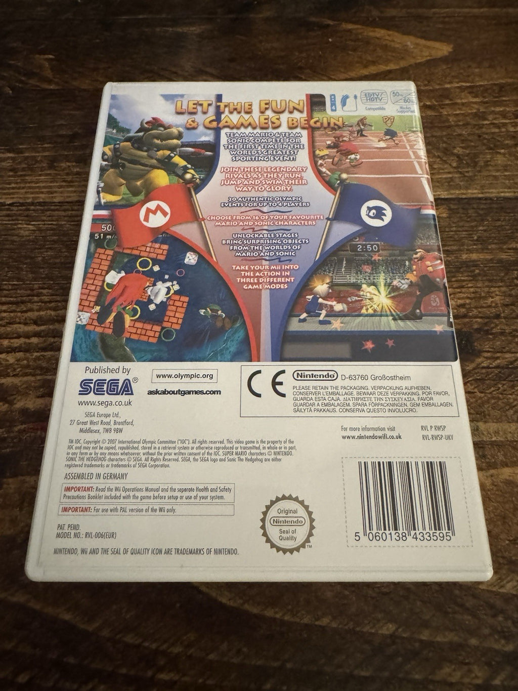 🎮 Mario & Sonic at The Olympic Games (Wii, 2007) 🥇🏆