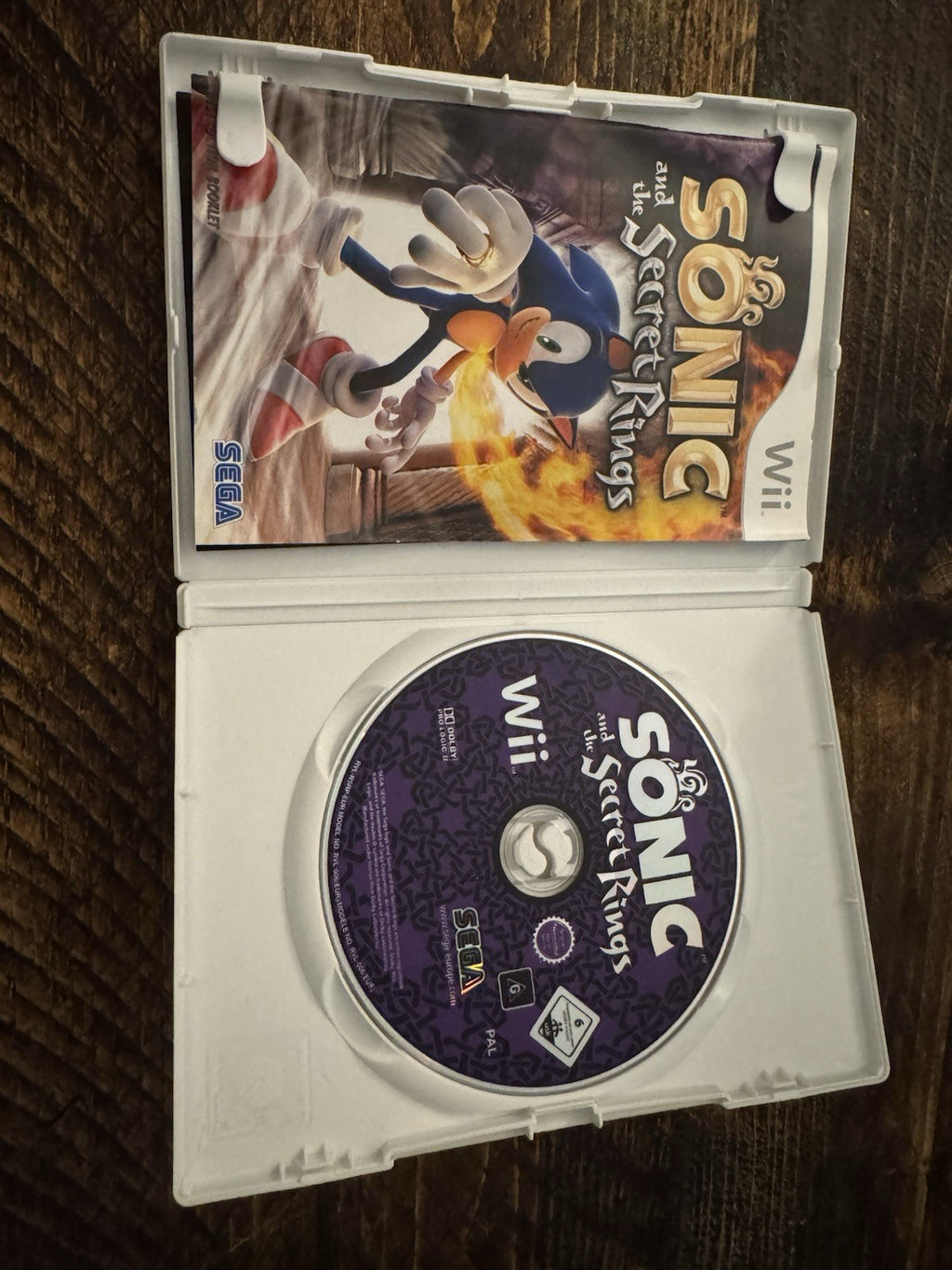 🎮 Nintendo Wii: Sonic And The Secret Rings 💍💫