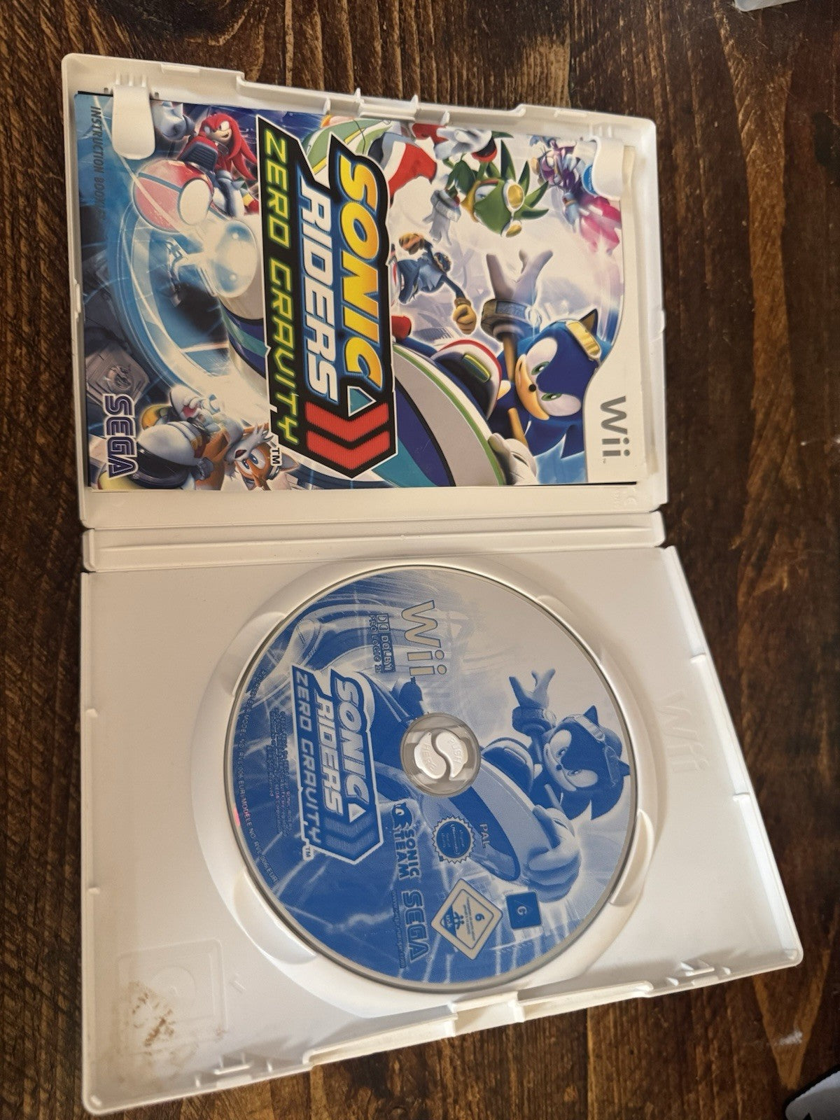 Sonic Riders: Zero Gravity (Nintendo Wii, 2008)