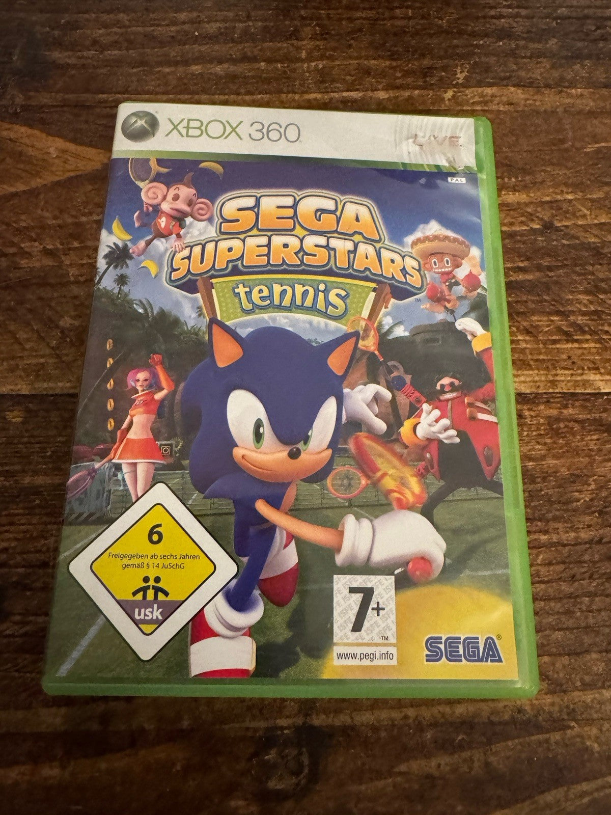 🎮 Sega Superstars Tennis (Microsoft Xbox 360, 2008) - European Version 🎮