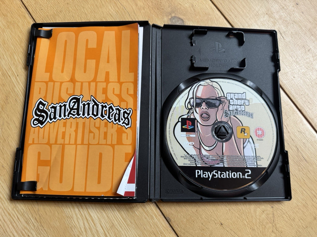 🎮 Grand Theft Auto: San Andreas (Sony PlayStation 2, 2004) 🏎️