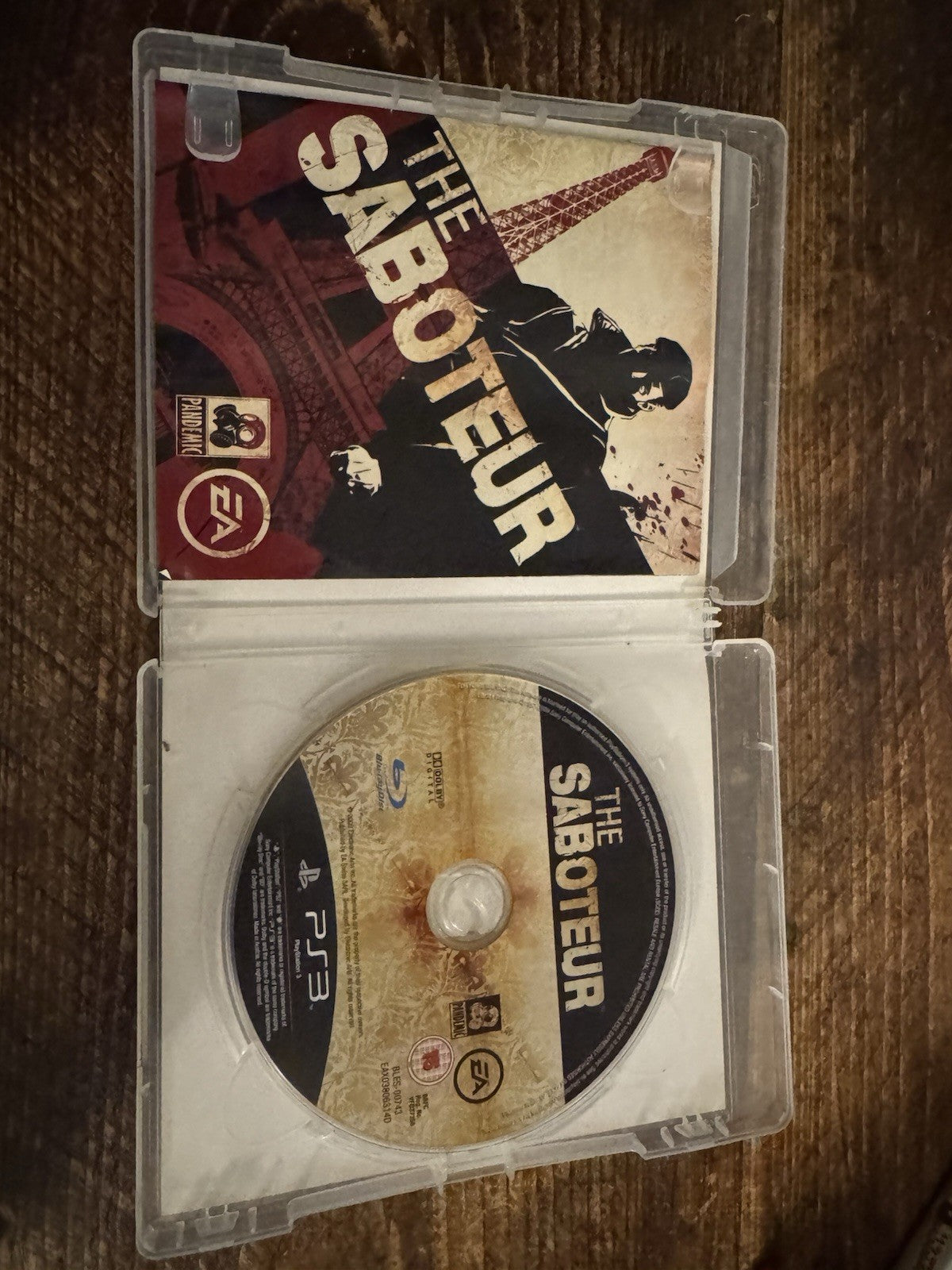 🎮 Sony PlayStation 3 The Saboteur Game