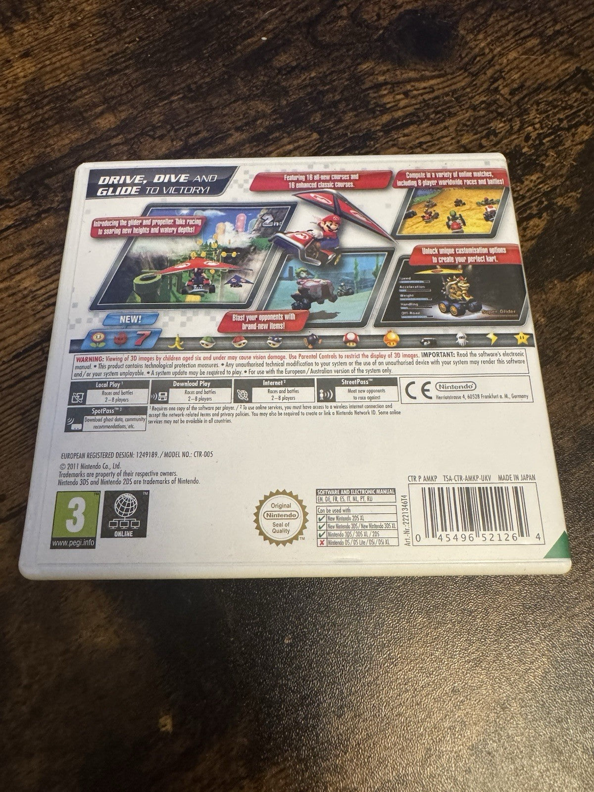 🎮🌟Mario Kart 7 Nintendo 3DS🏎️🏎️