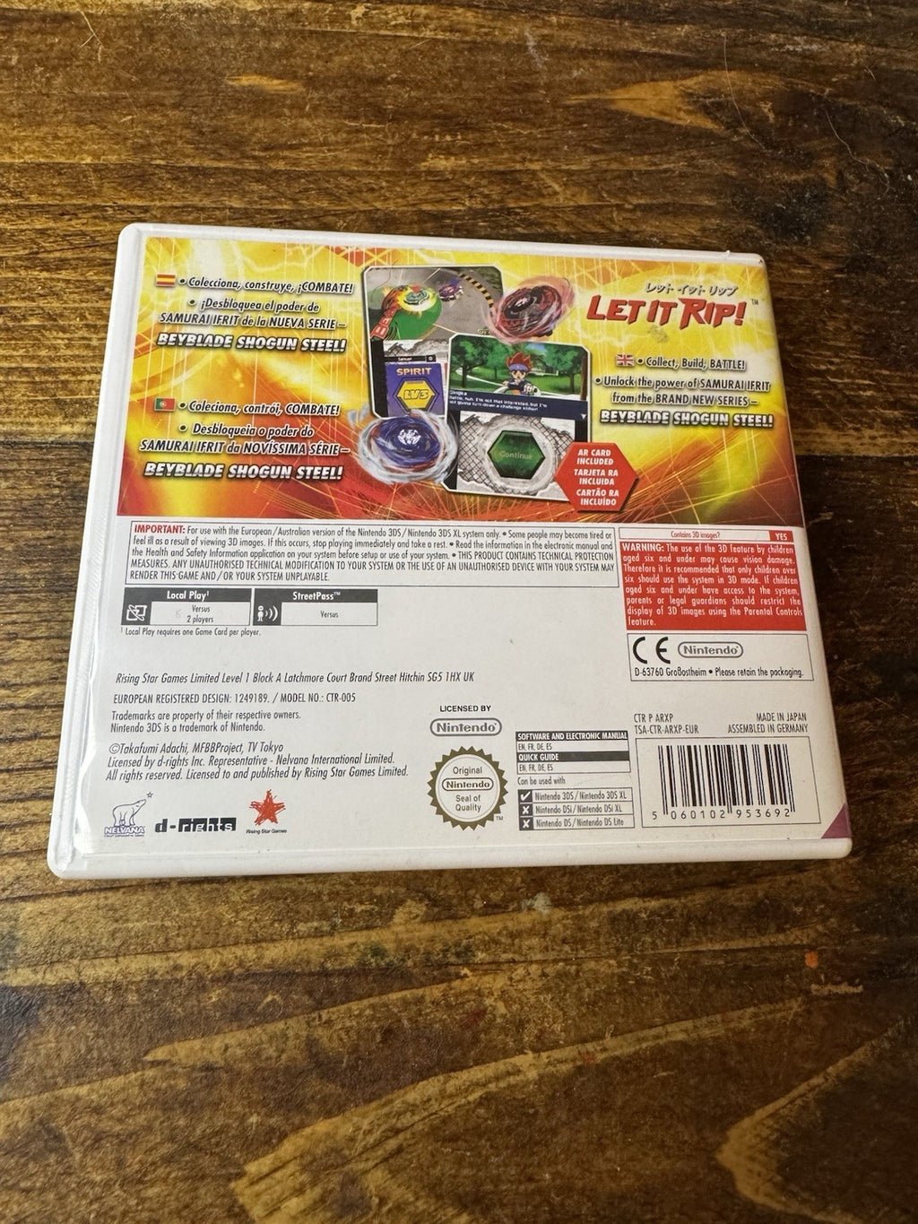 🎮 Beyblade: Evolution -- Collector's Edition (Nintendo 3DS, 2013) ⚔️