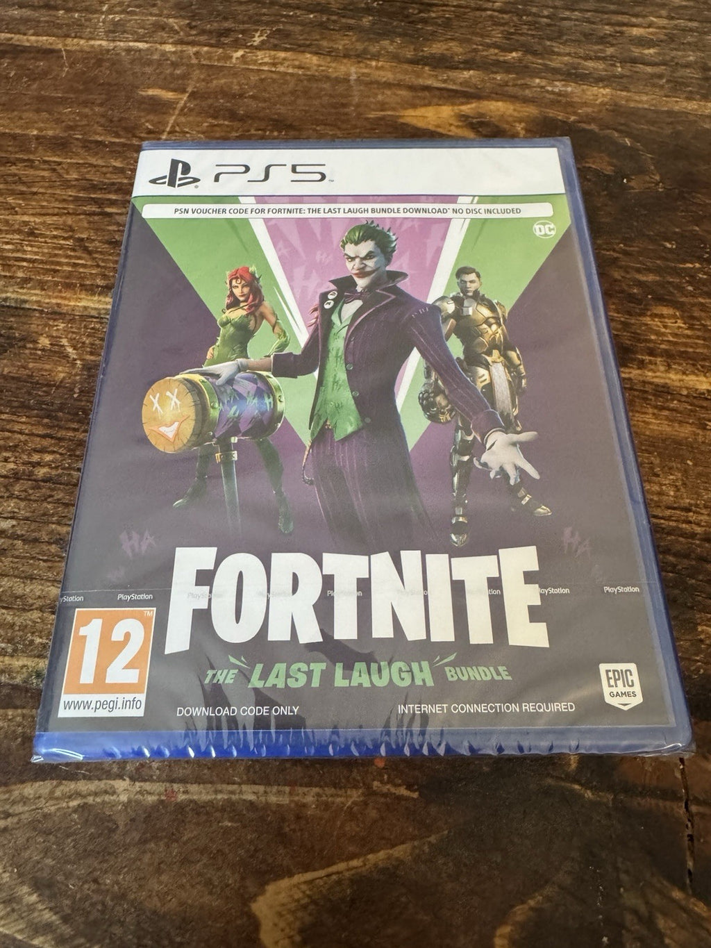 🎮 Fortnite The Last Laugh Bundle For PlayStation 5 🎮 BRAND NEW, SEALED ⭐️