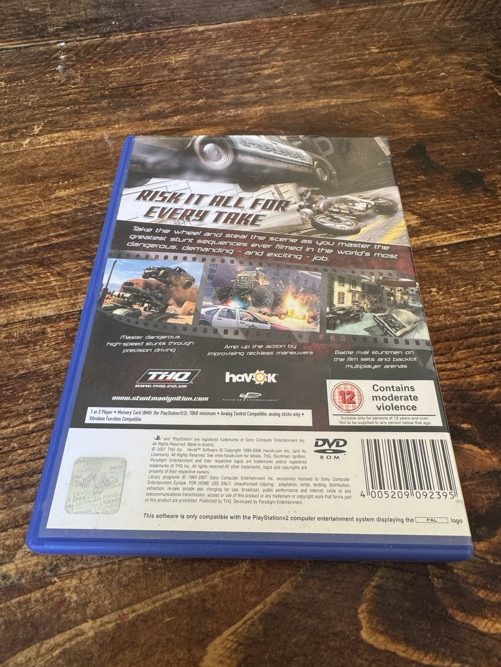 Stuntman: Ignition (Sony PlayStation 2, 2007) - European Version