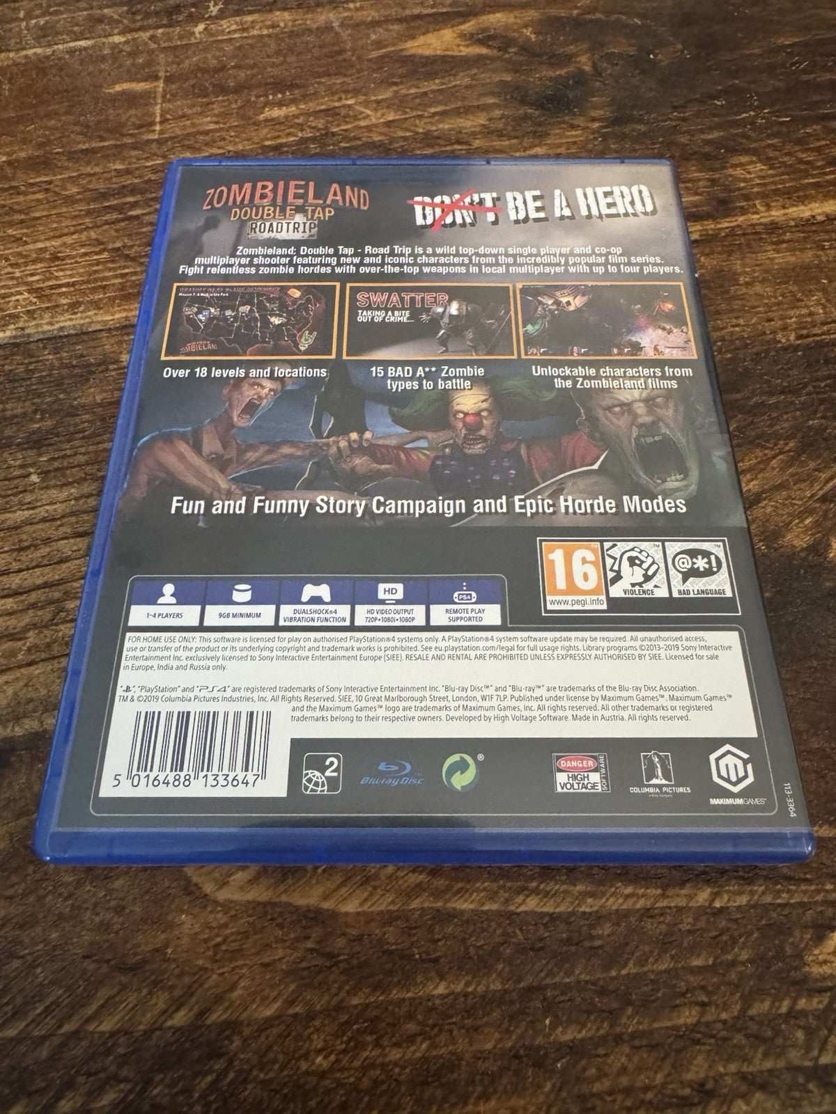 🎮 Zombieland: Double Tap - Road Trip (Playstation 4) 🎮