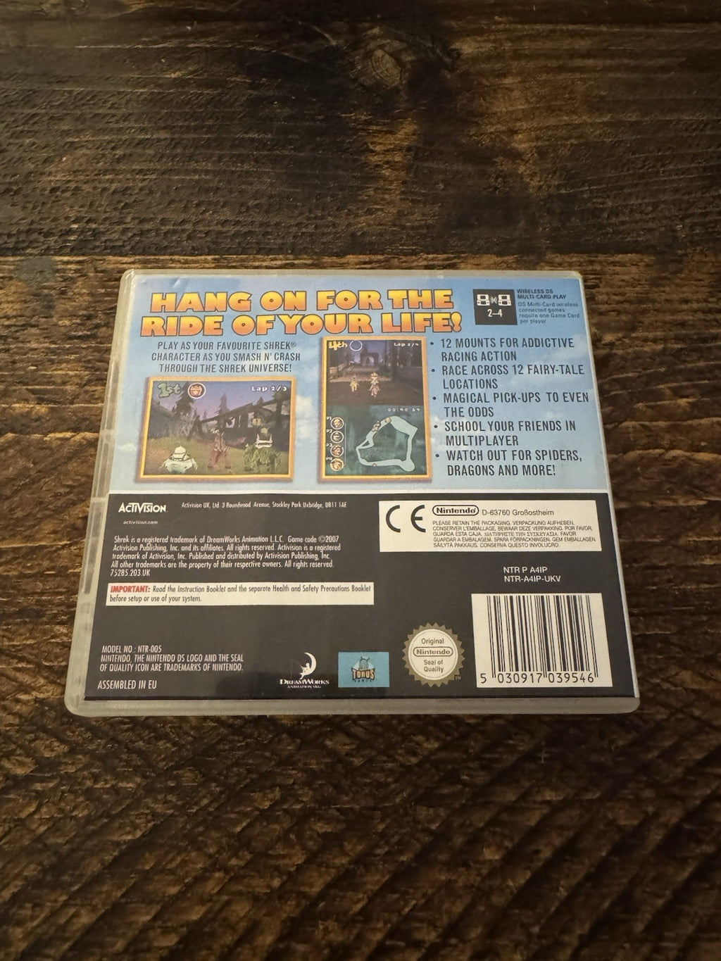 🎮 Nintendo DS Shrek Smash N Crash Racing 🏎️