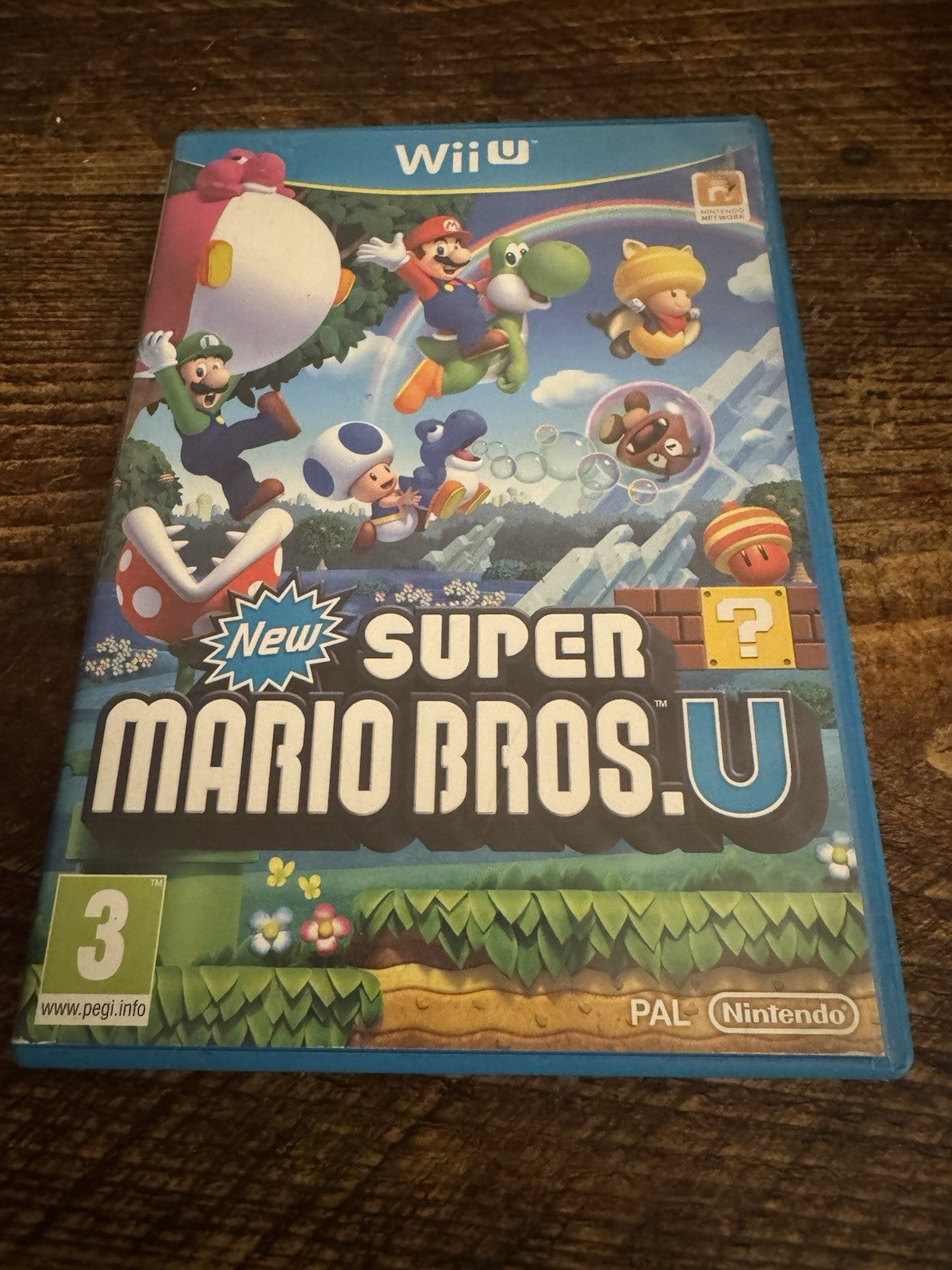 🎮💫New Super Mario Bros U (Wii, 2012)🌟💫
