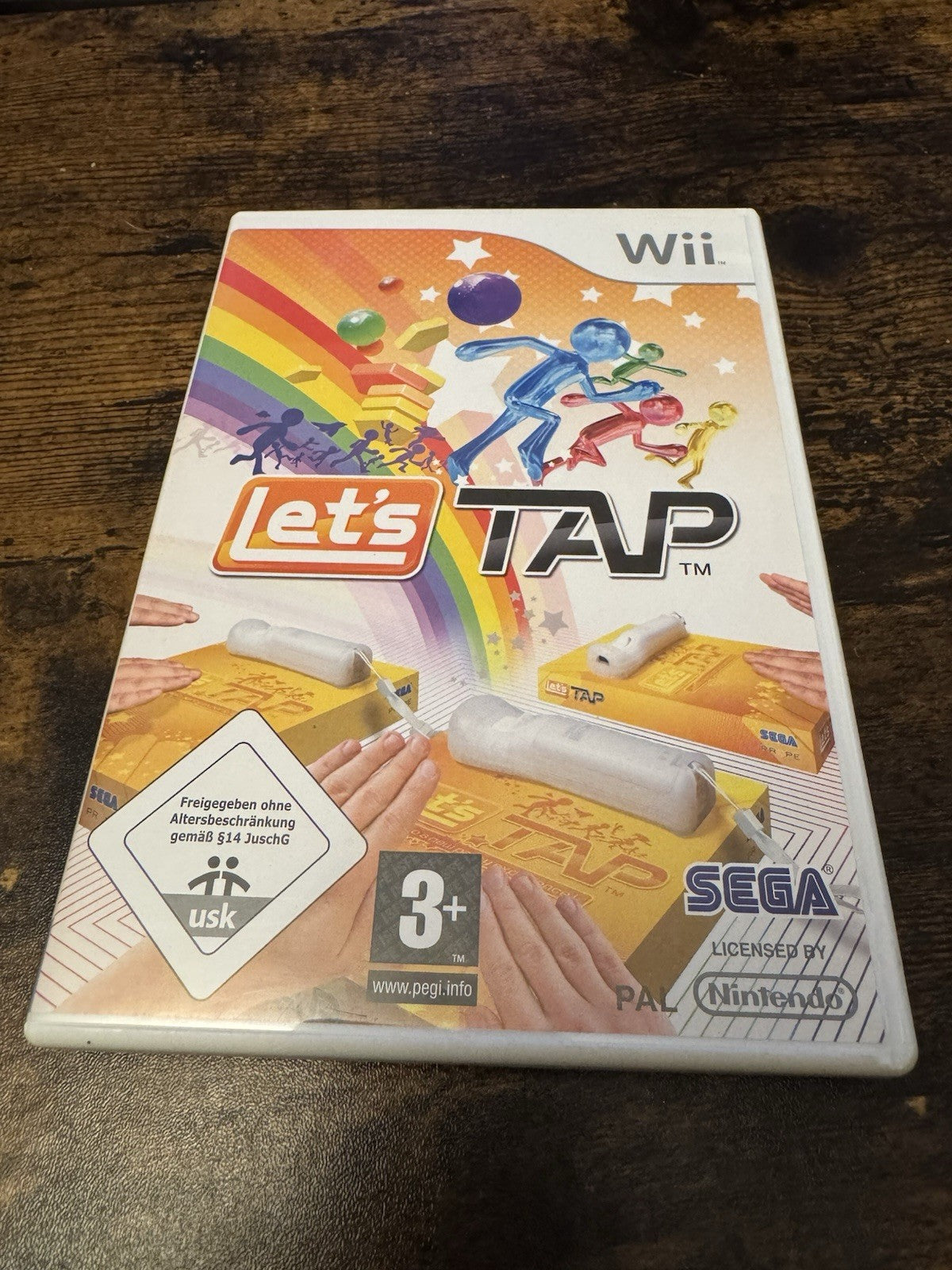 🎮🎮 Let's Tap (Nintendo Wii, 2009) - European Version 💃🏼🕺🏼