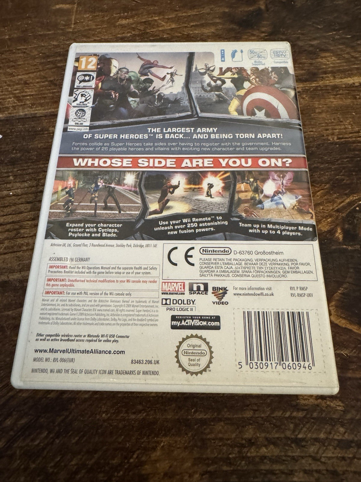 🎮 Marvel: Ultimate Alliance 2 (Wii) 🎮