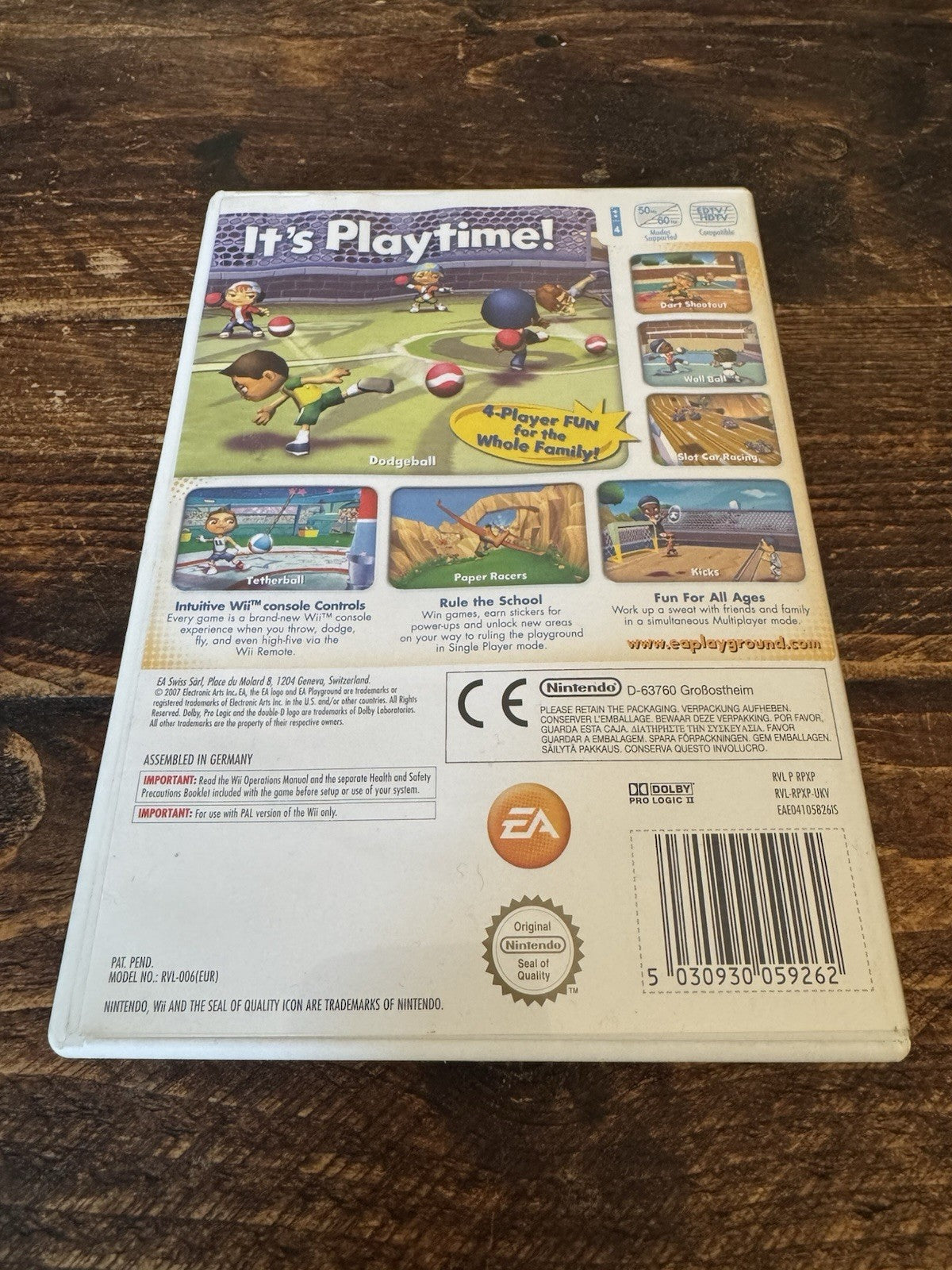 🎮 EA Playground (Nintendo Wii, 2007) - European Version 🎮