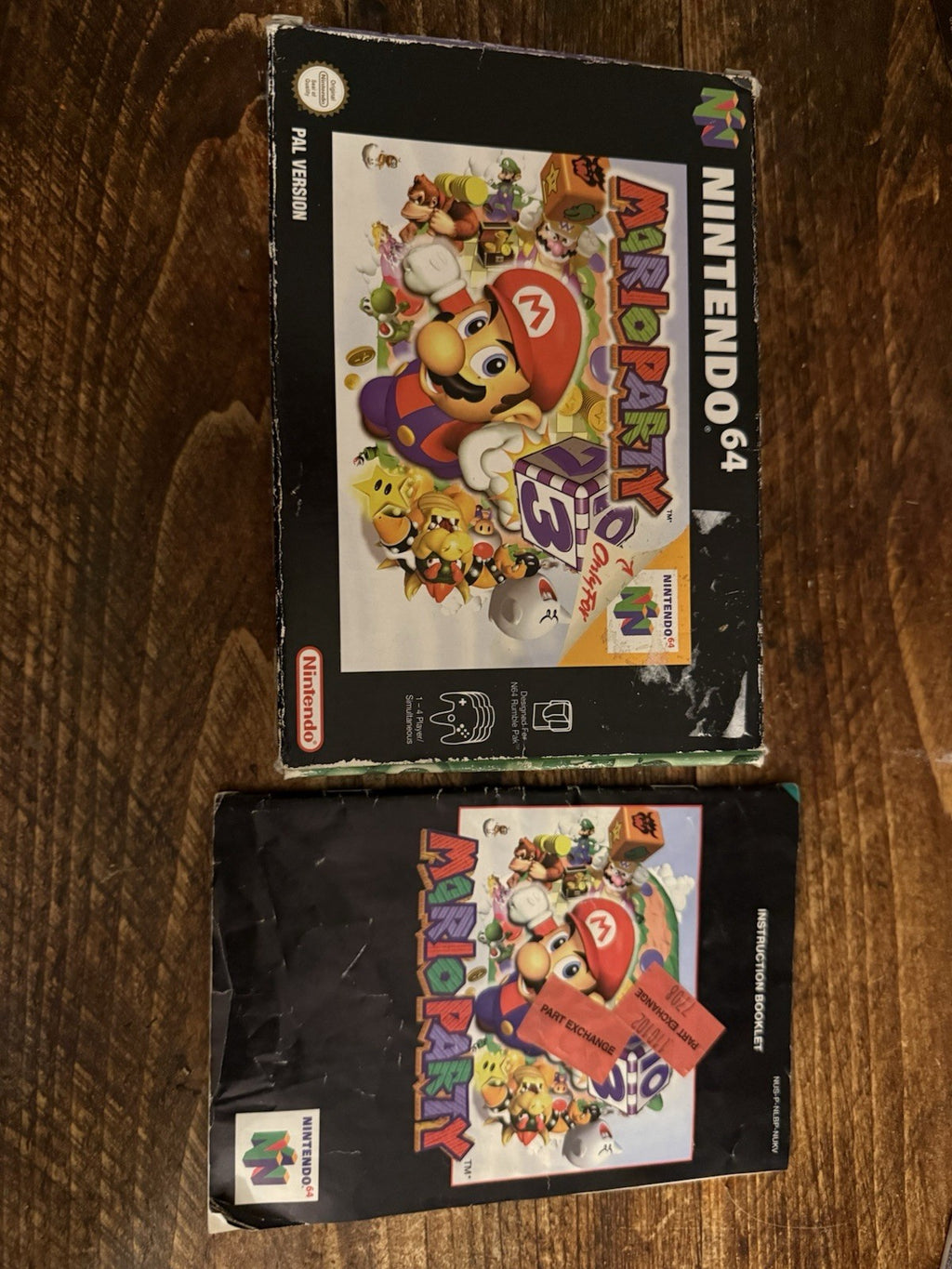 Mario Party - Nintendo 64 N64 Box & Manual Only