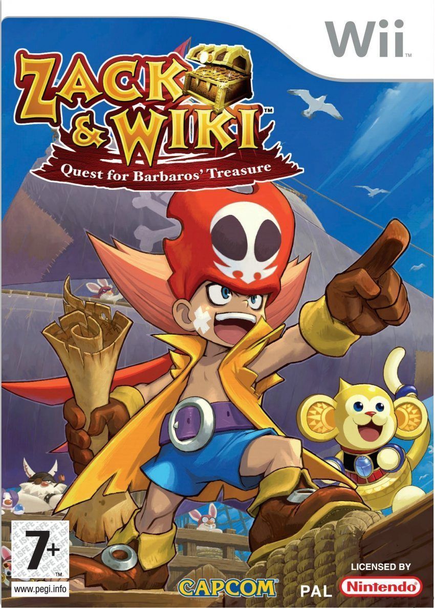 Zack & Wiki: Quest for Barbaros' Treasure (Nintendo Wii, 2008)