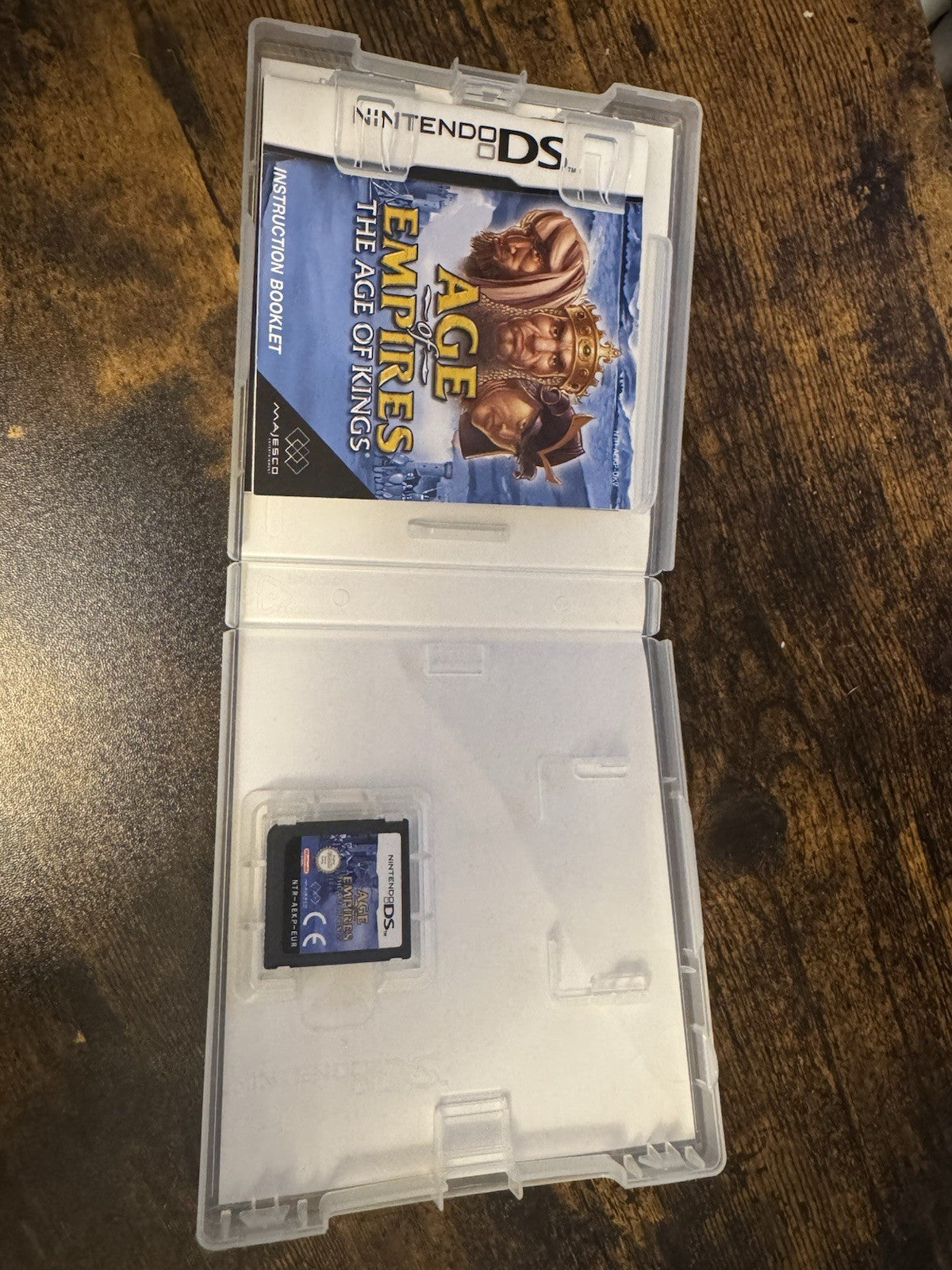 🎮🌟Age of Empires: The Age of Kings (Nintendo DS, 2006) - US Version⚔️🗡️