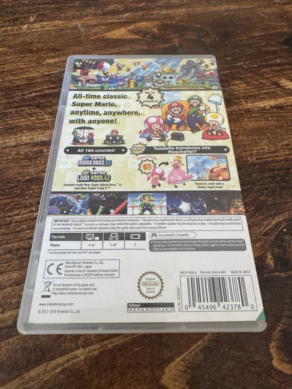 🎮 New Super Mario Bros. U -- Deluxe Edition (Nintendo Switch, 2019) 🍄