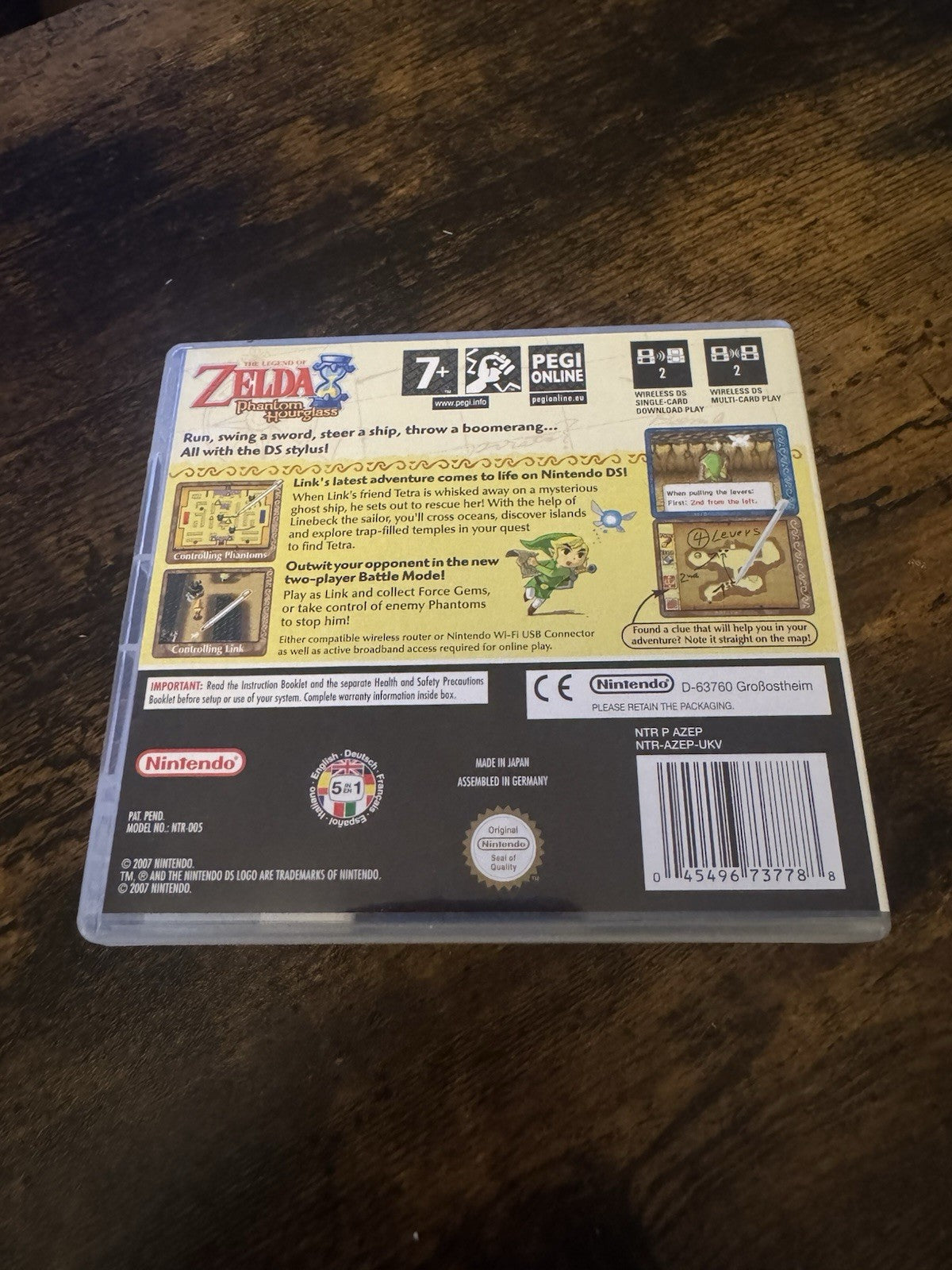🎮🌟The Legend of Zelda: Phantom Hourglass (Nintendo DS, 2007)💫