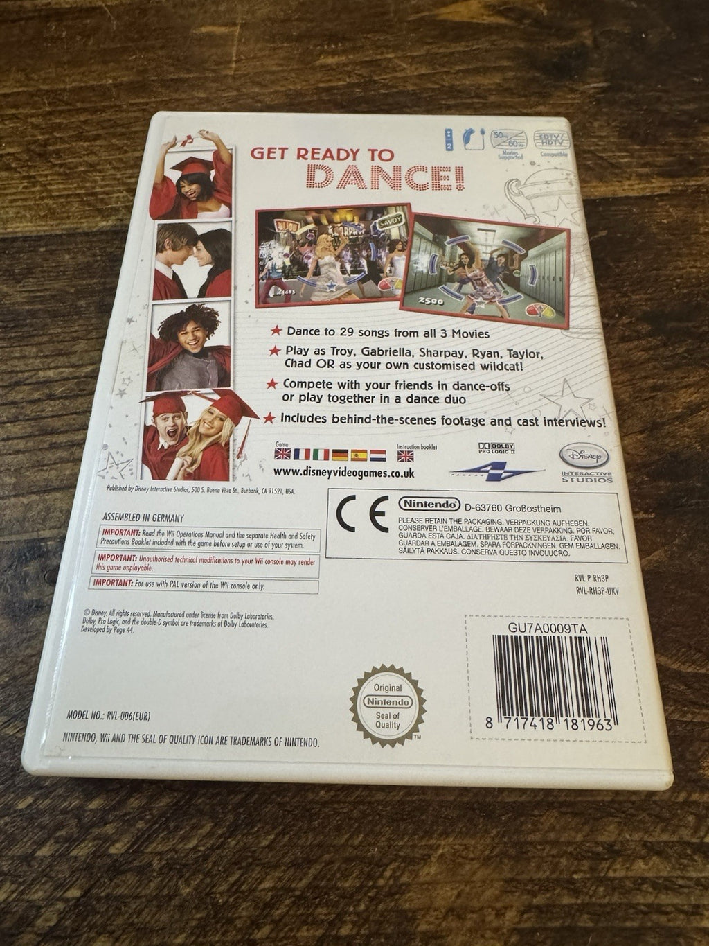 🎮 High School Musical 3: Senior Year Dance (Nintendo Wii, 2008) 🎮