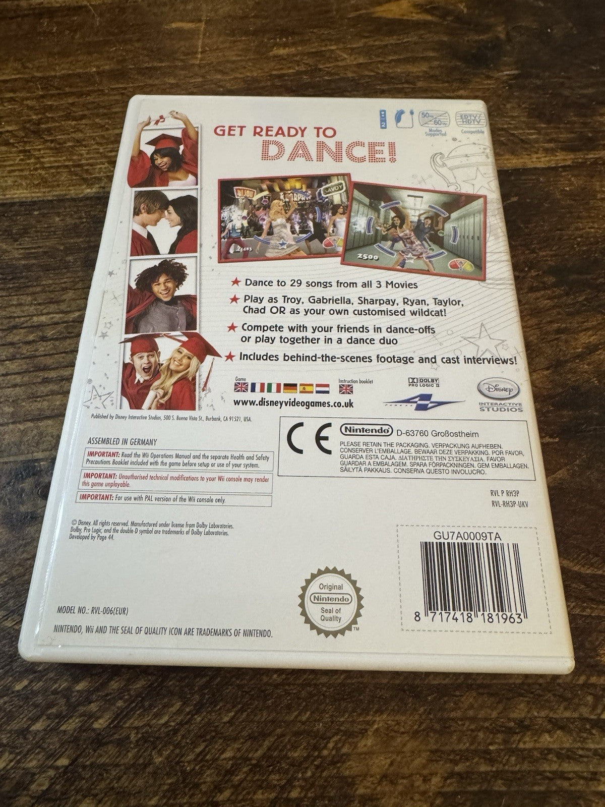 🎮 High School Musical 3: Senior Year Dance (Nintendo Wii, 2008) 🎮