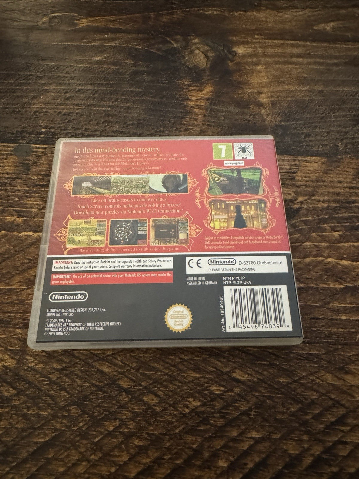 Professor Layton and Pandora's Box (Nintendo DS, 2009)