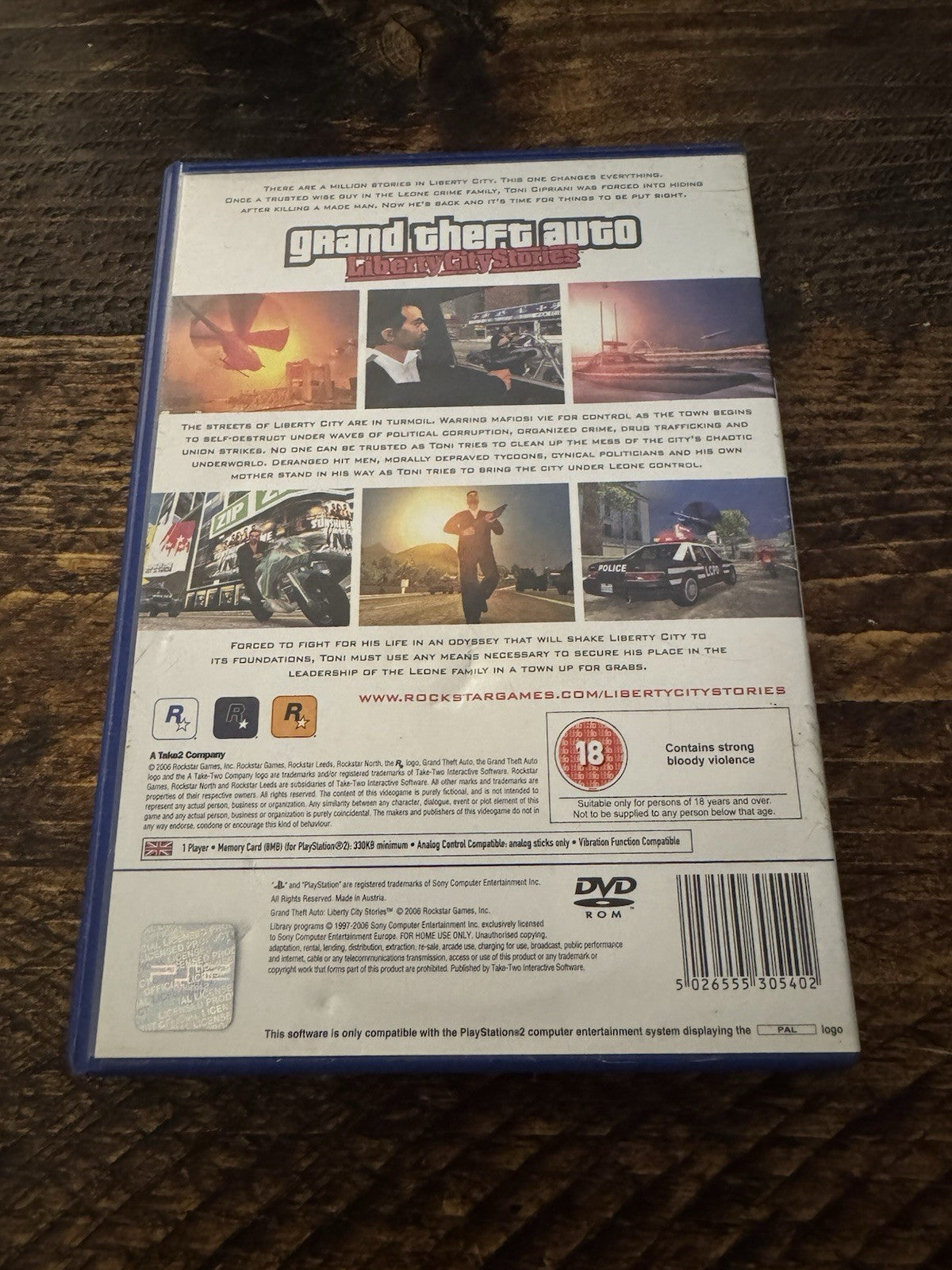 Sony PlayStation 2: Grand Theft Auto Liberty City Stories