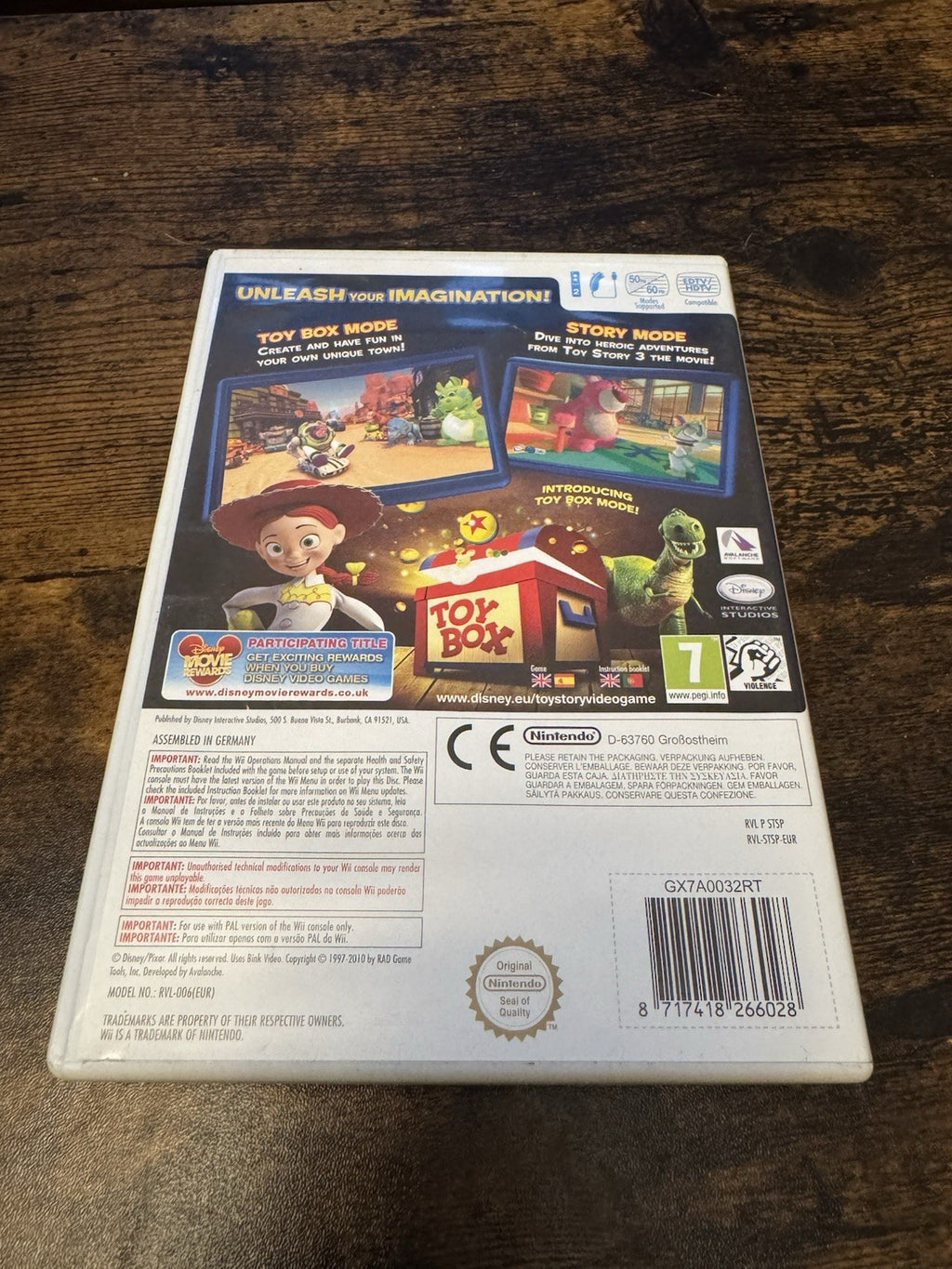 🎮🎮Toy Story 3: The Video Game (Nintendo Wii, 2010)🐻🤓